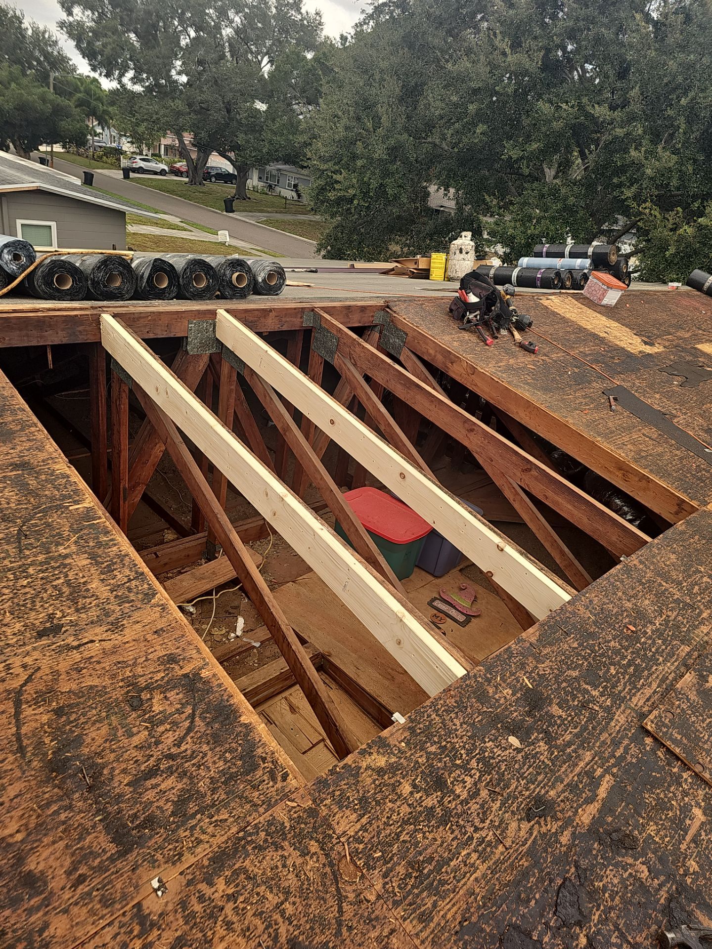Project in St. Petersburg 33702 by Mitchell Roofing Company LLC