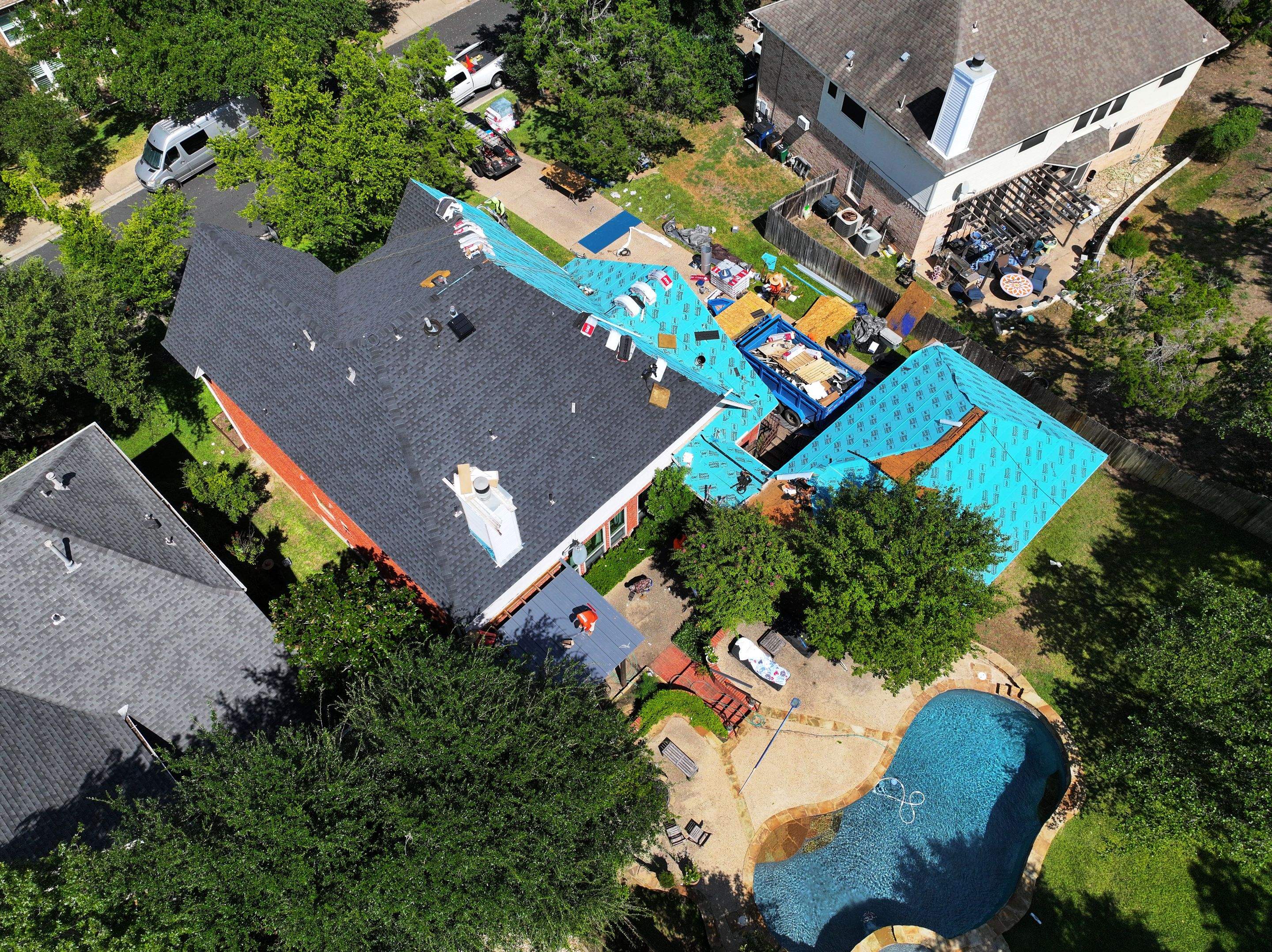 Fortified Northwest Hills Roof Replacment by Lapeyre Roofing