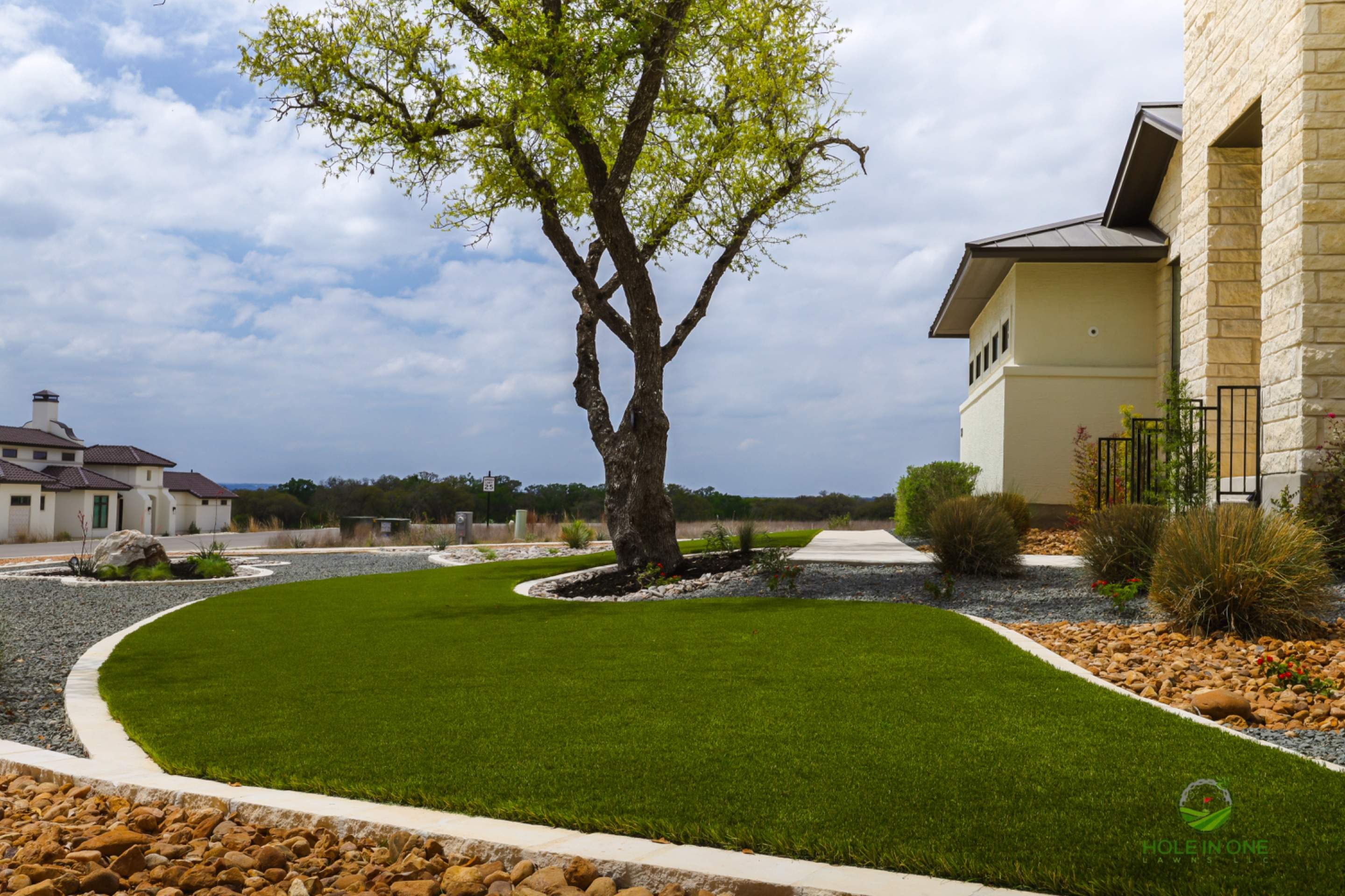 Belle Oaks, Bulverde TX by Hole In One Lawns, LLC