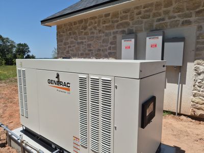 Residential Liquid-Cooled Generac Generator Installation in Montgomery, Texas