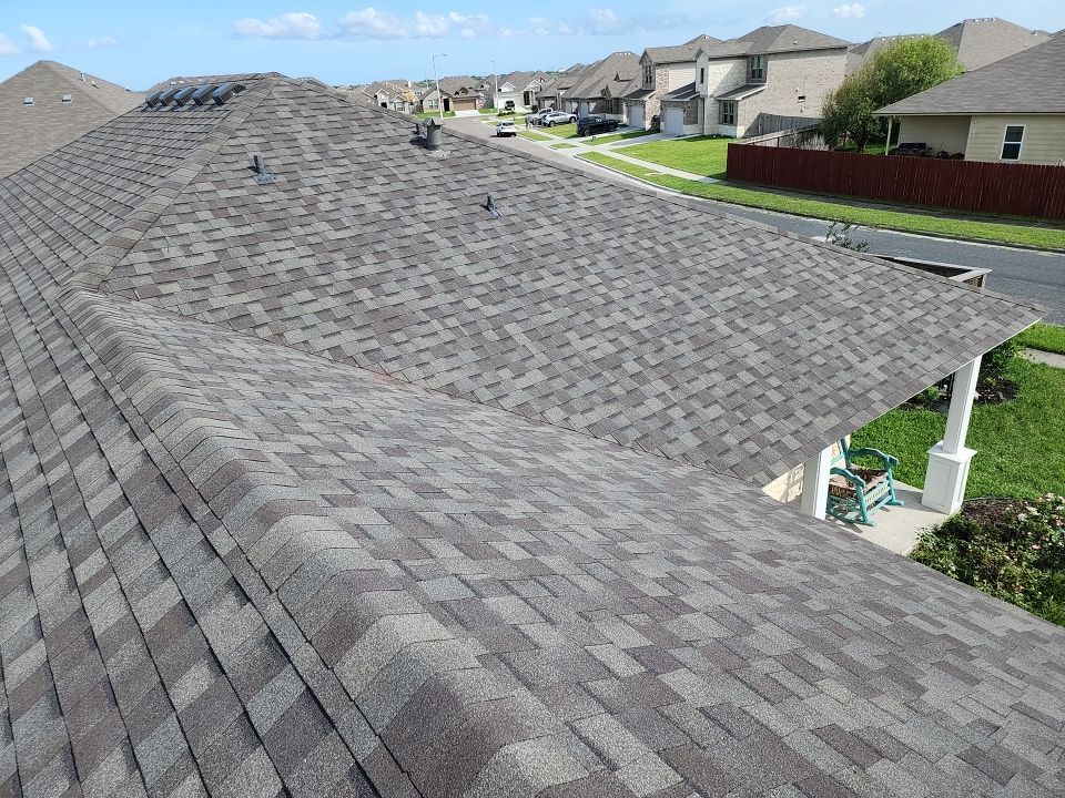Residential Roofing Installation using Certainteed Landmark Weatherwood by Galvan Roofing and Construction