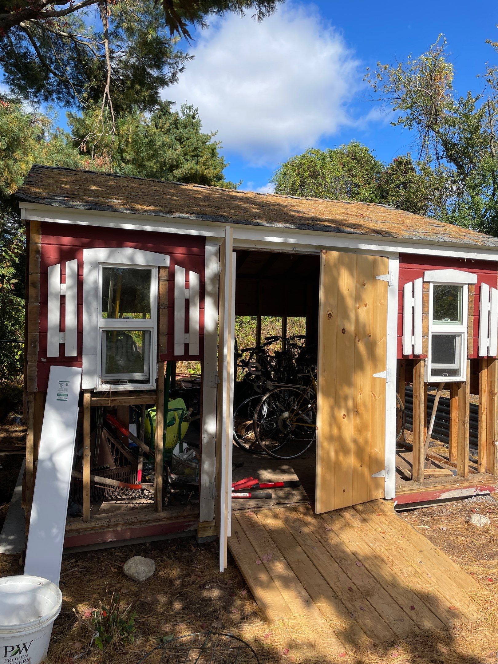 Shed Repair and Painting by EXCELLENCE | CARTO