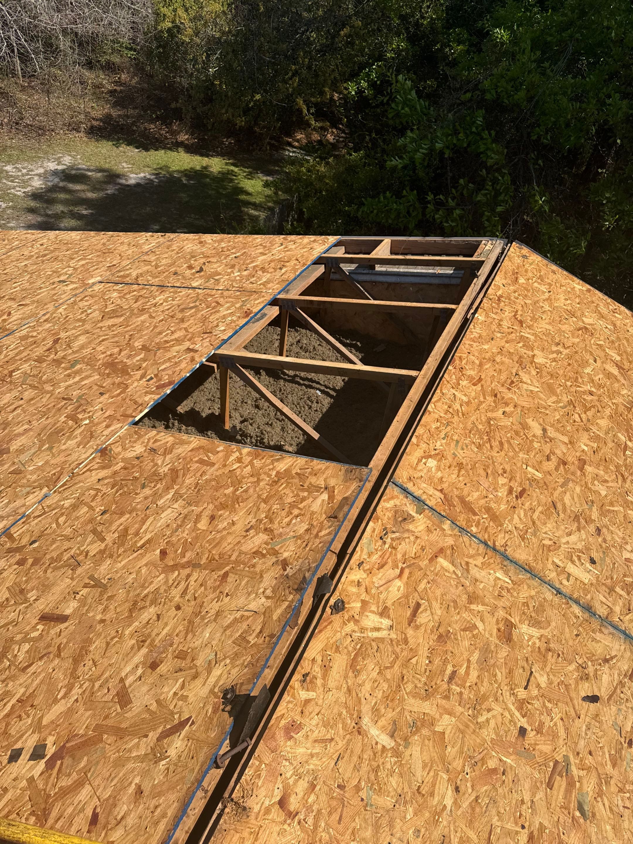 Insurance Claim Storm Damage Roof Replacement and Interior Repairs in Leland, NC by RGR Construction and Roofing, LLC