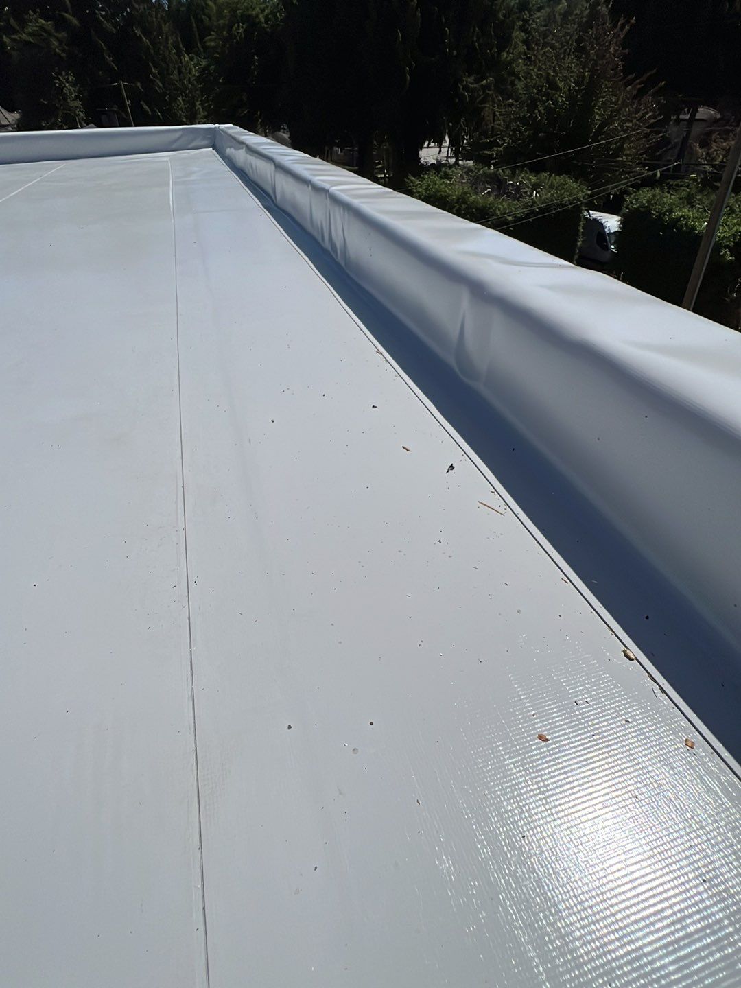 Residential Roofing Installation using Durolast roofing membrane by Top Notch Roofing Inc