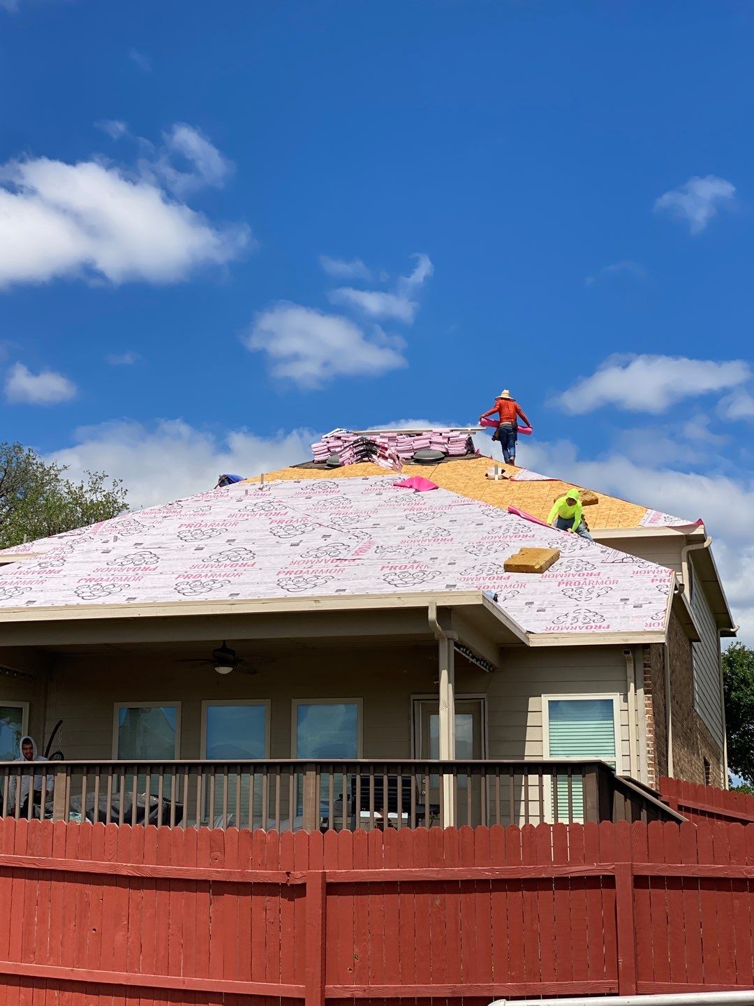 Teak Roof Replacement & Gutter Installation | San Antonio, TX by Ayan Roofing, LLC
