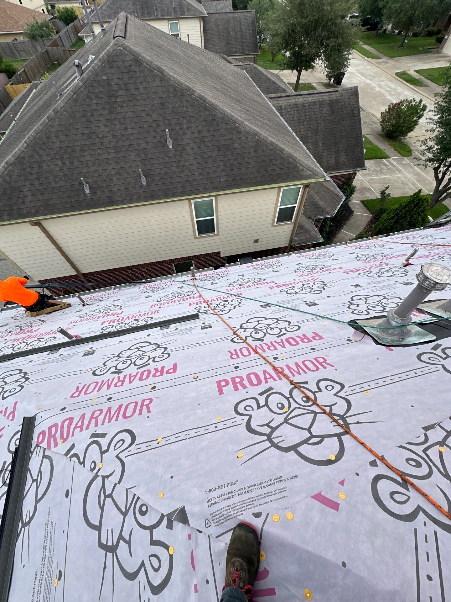 Project in Katy by Motion Roofing