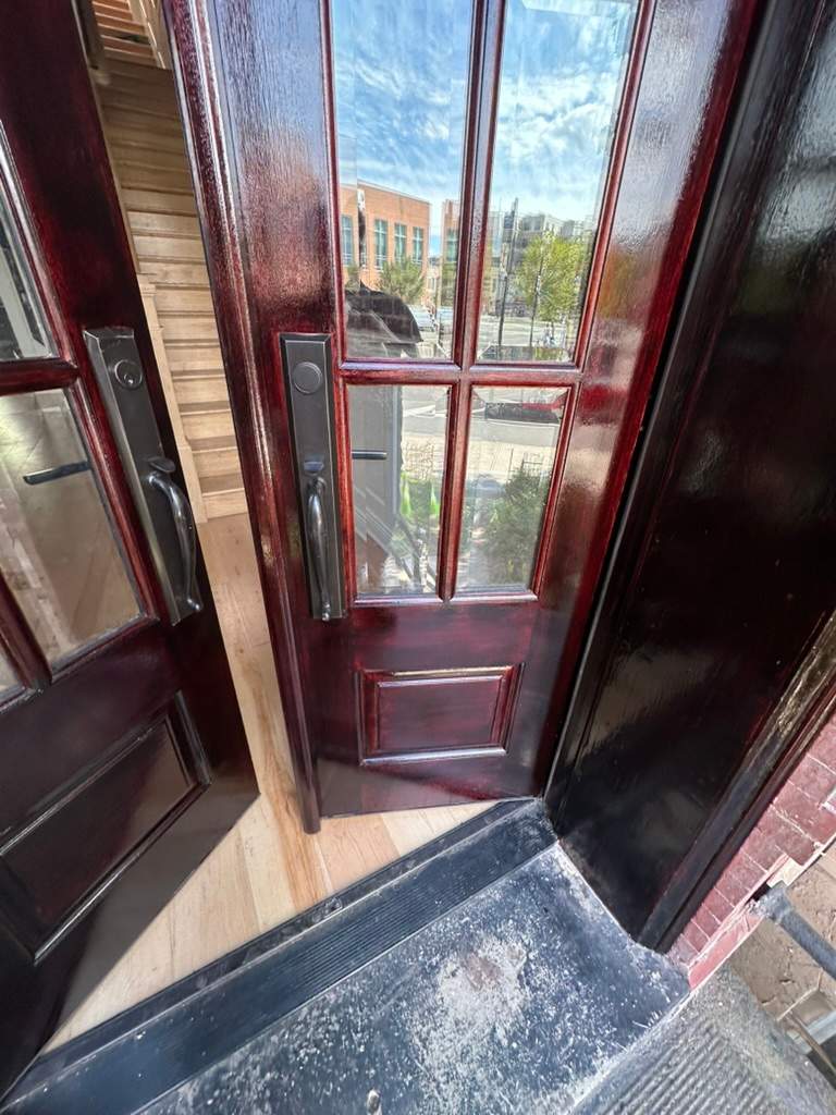 Historic Home- 100+ Year Old Wood Door Restoration by C & V PAINTING SERVICES LLC