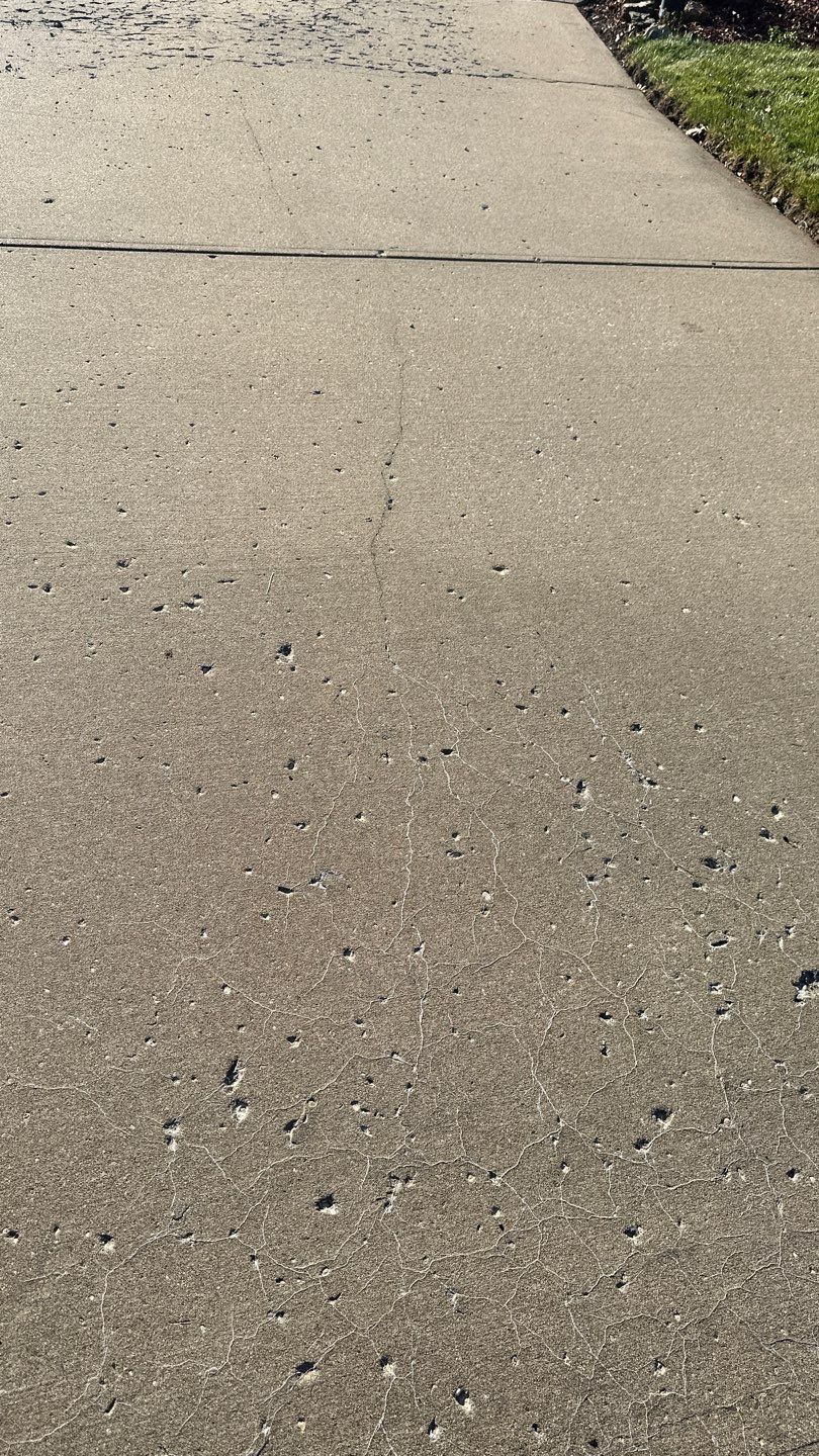 Twilight Driveway Project in Bridgeville by Floors in a Day, Inc