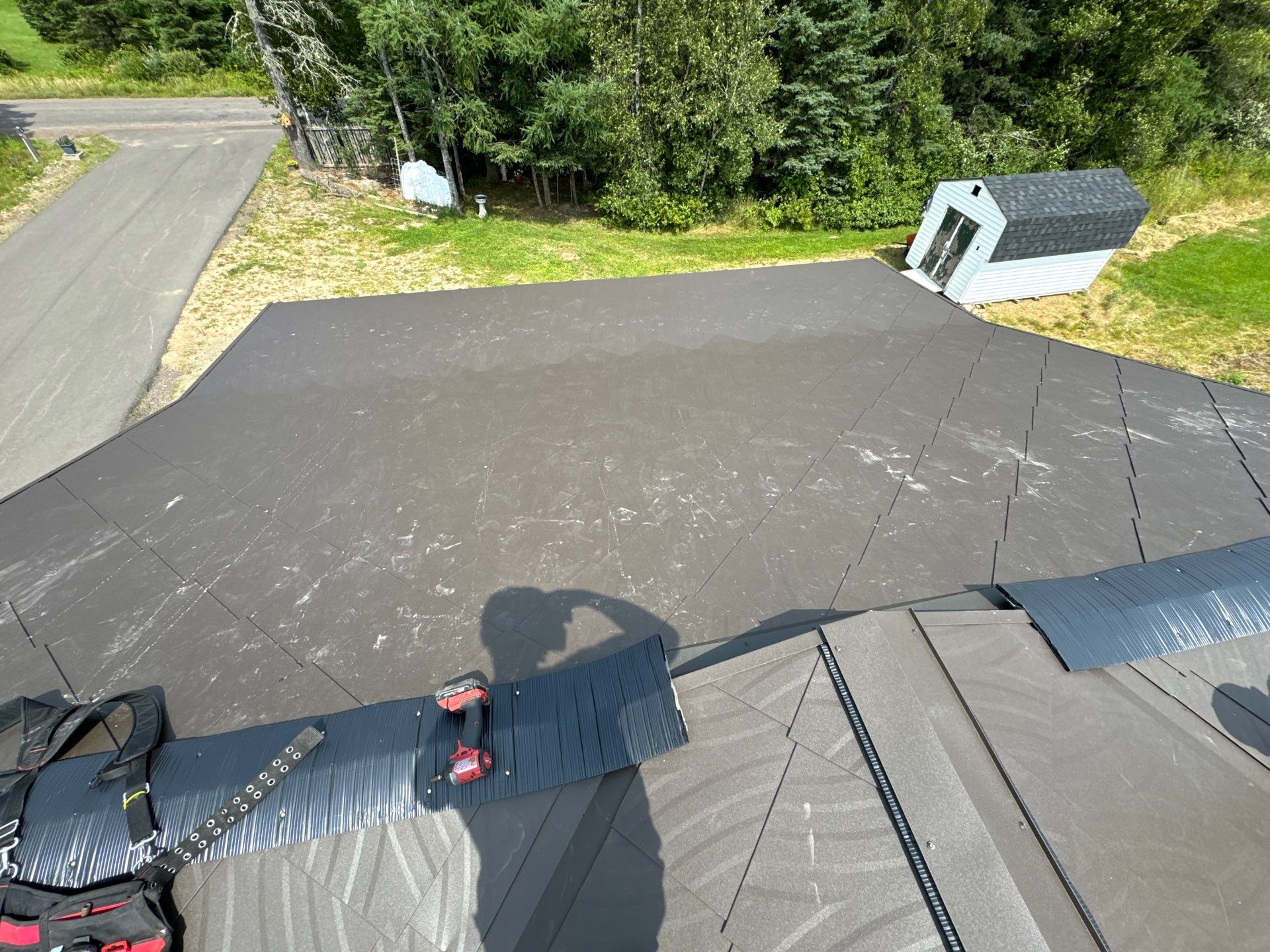 New Diamond Metal Roof by Bobby Built