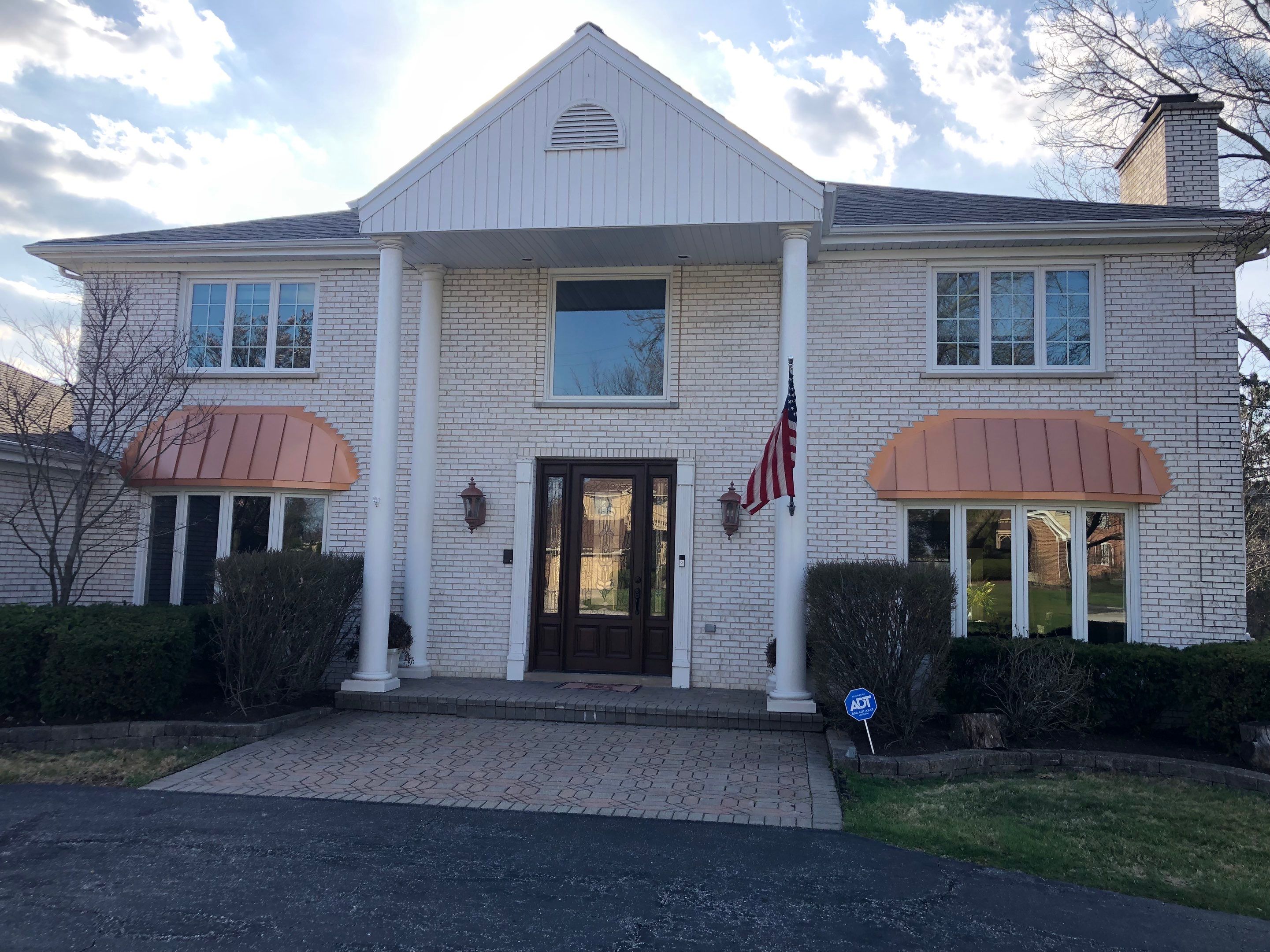 Copper awnings by Optimal Home Improvement 