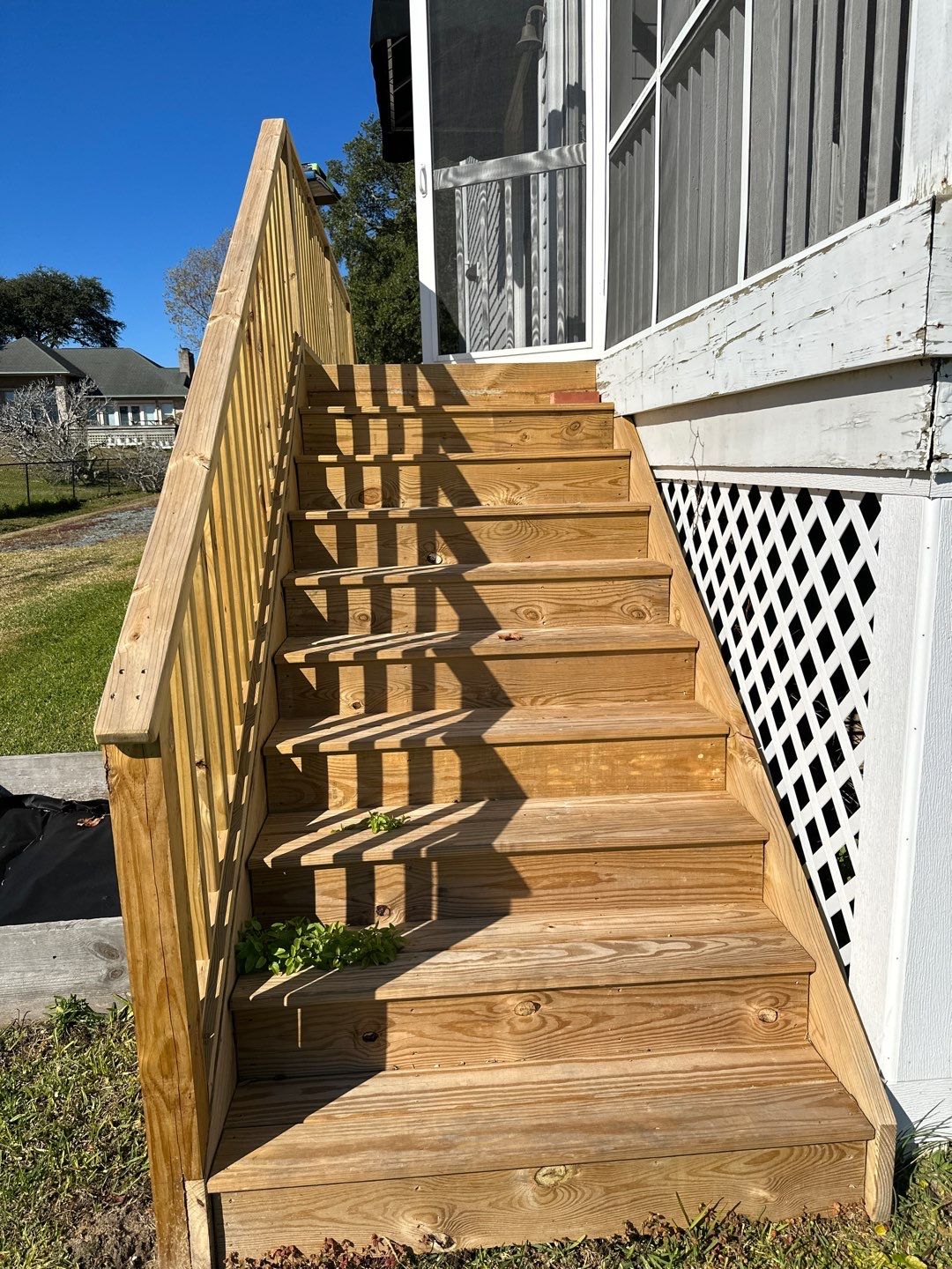 Coated Deck using Wood Sealant by DuraSeal