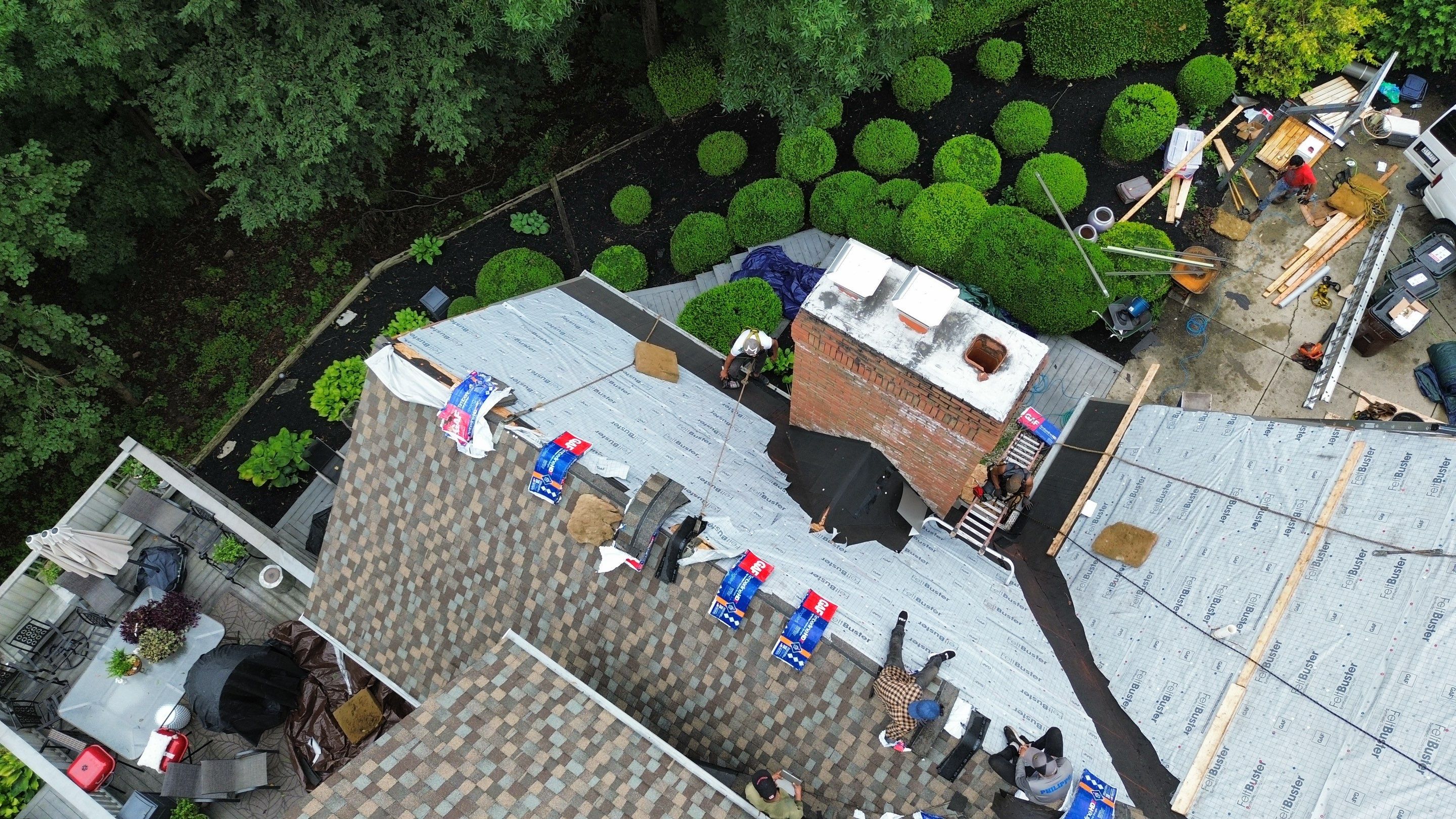 Residential Roofing Installation using Timberline HDZ Shingles - Cedar Falls by RoofX 