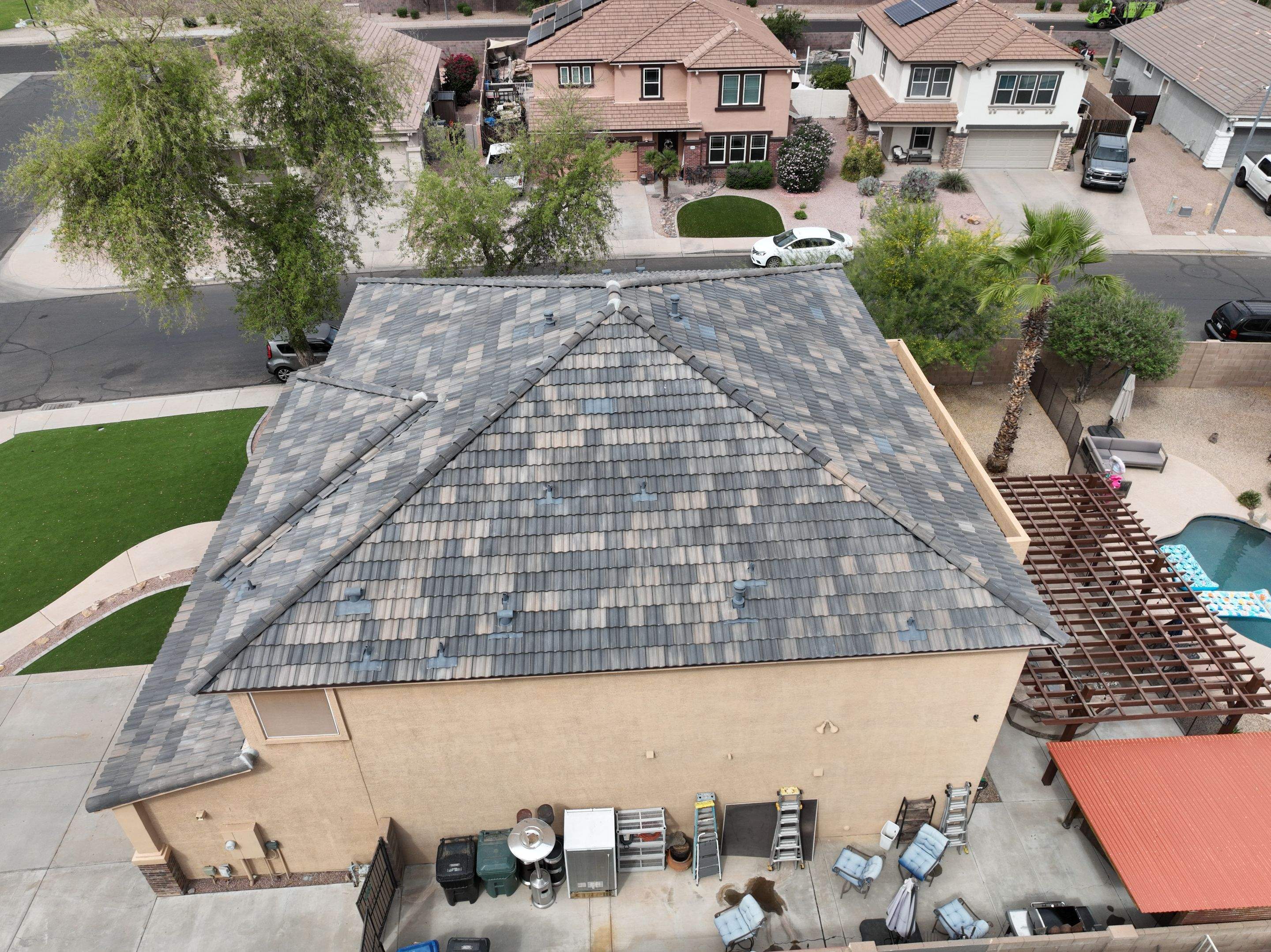 Tile Re-roof  by Mighty Dog Roofing East Valley