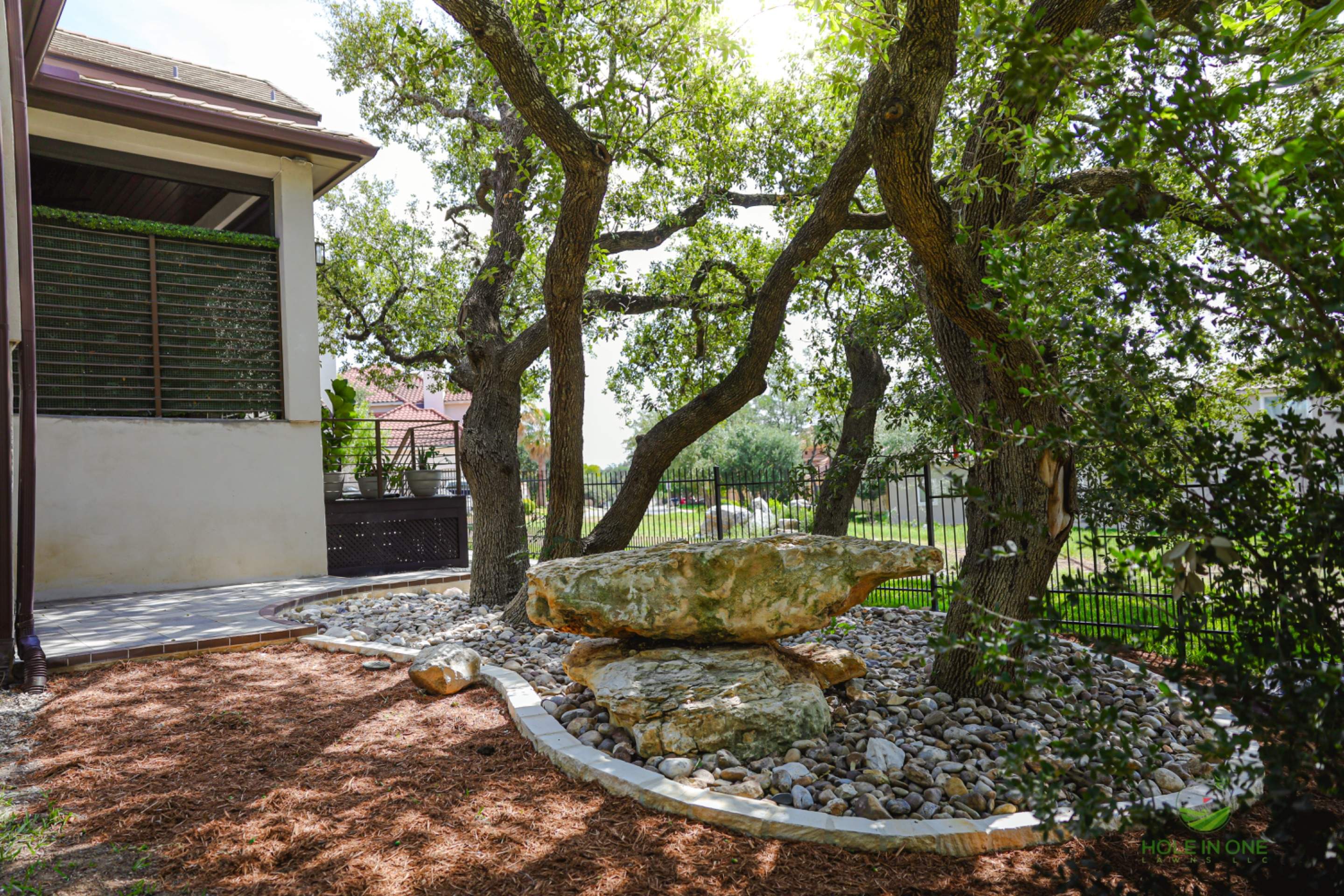 Stone Oak, San Antonio Tx. by Hole In One Lawns, LLC