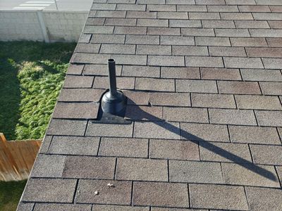 Residential Roofing Repair using Pipe Flashing