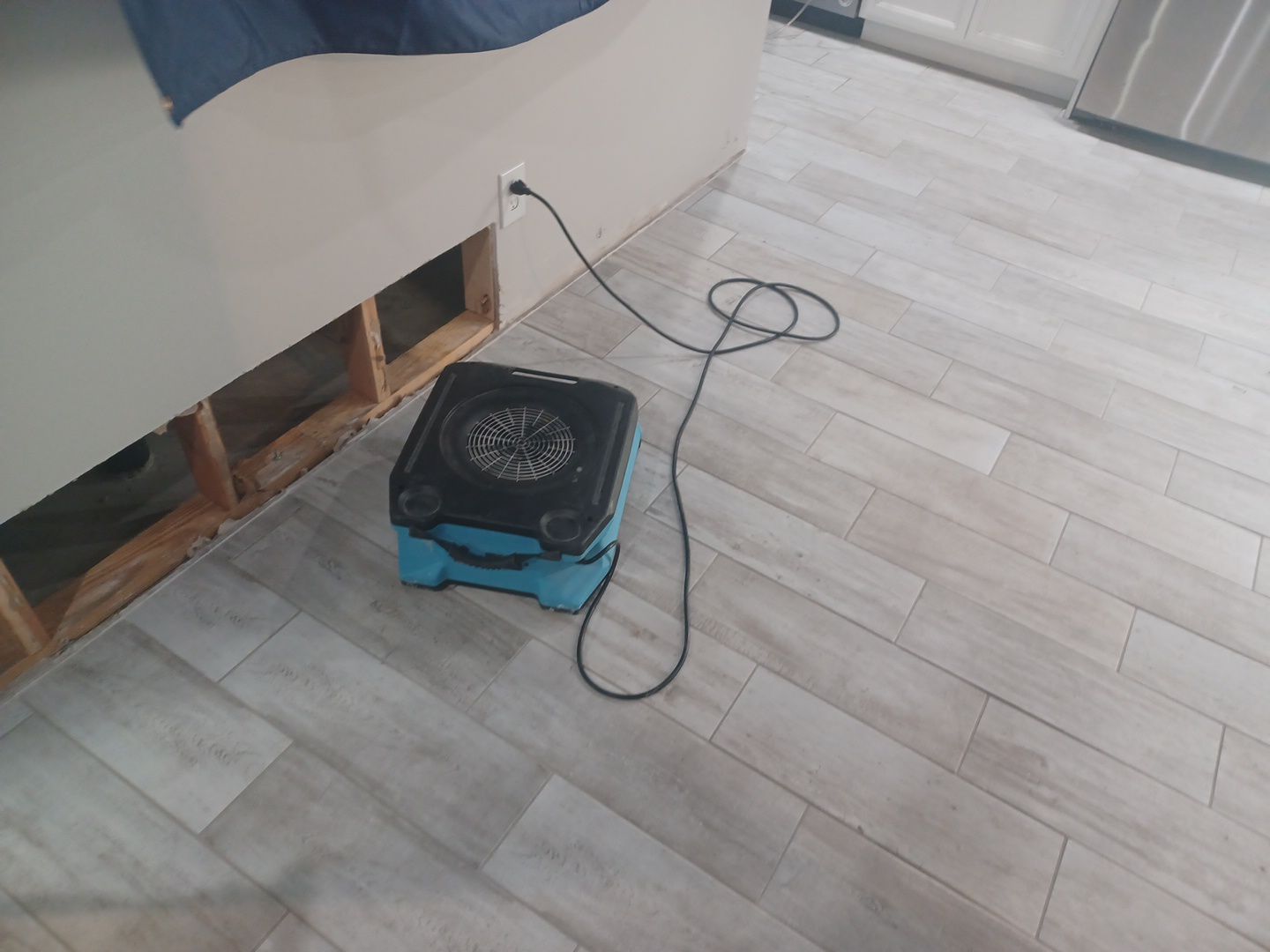 Project in West Bloomfield by EzDry Water Mitigation & Property Restoration