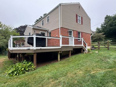 Deck Resurface using Deckorators Vista decking - color Dunnewood
