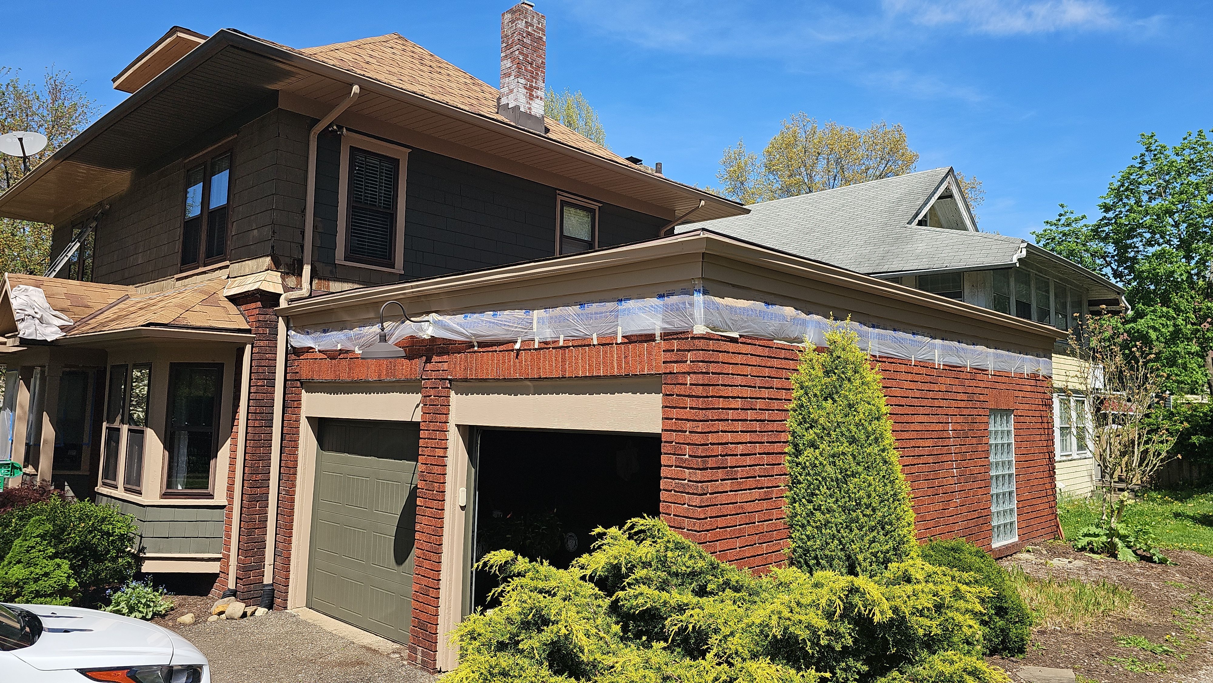 Atlas Pinnacle, Color, Heatherblend, Drip Edge, Color, Royal Brown by Eagle Eye Roofing