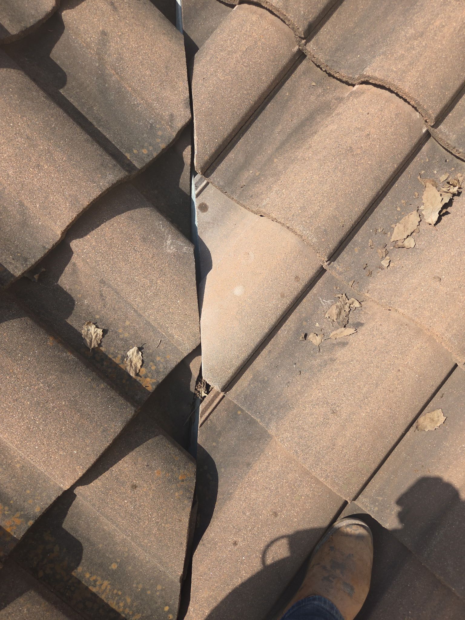 Lots of tile repairs out in Spicewood by REPS OF TEXAS