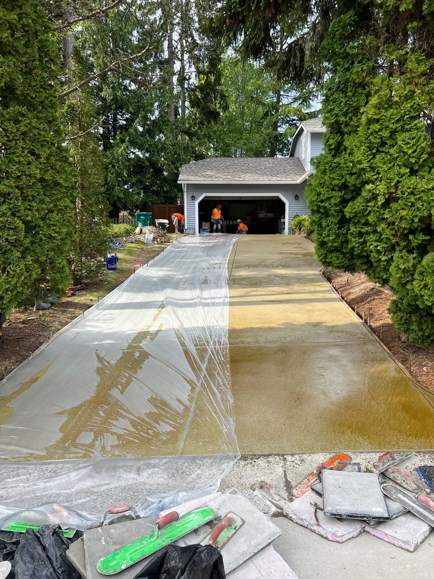 Debbie | Concrete Driveway by Jireh Asphalt & Concrete Inc 