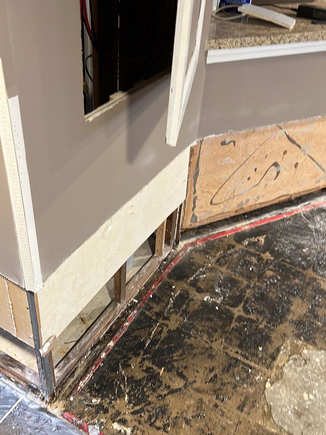 Project in Waterford Twp by EzDry Water Mitigation & Property Restoration