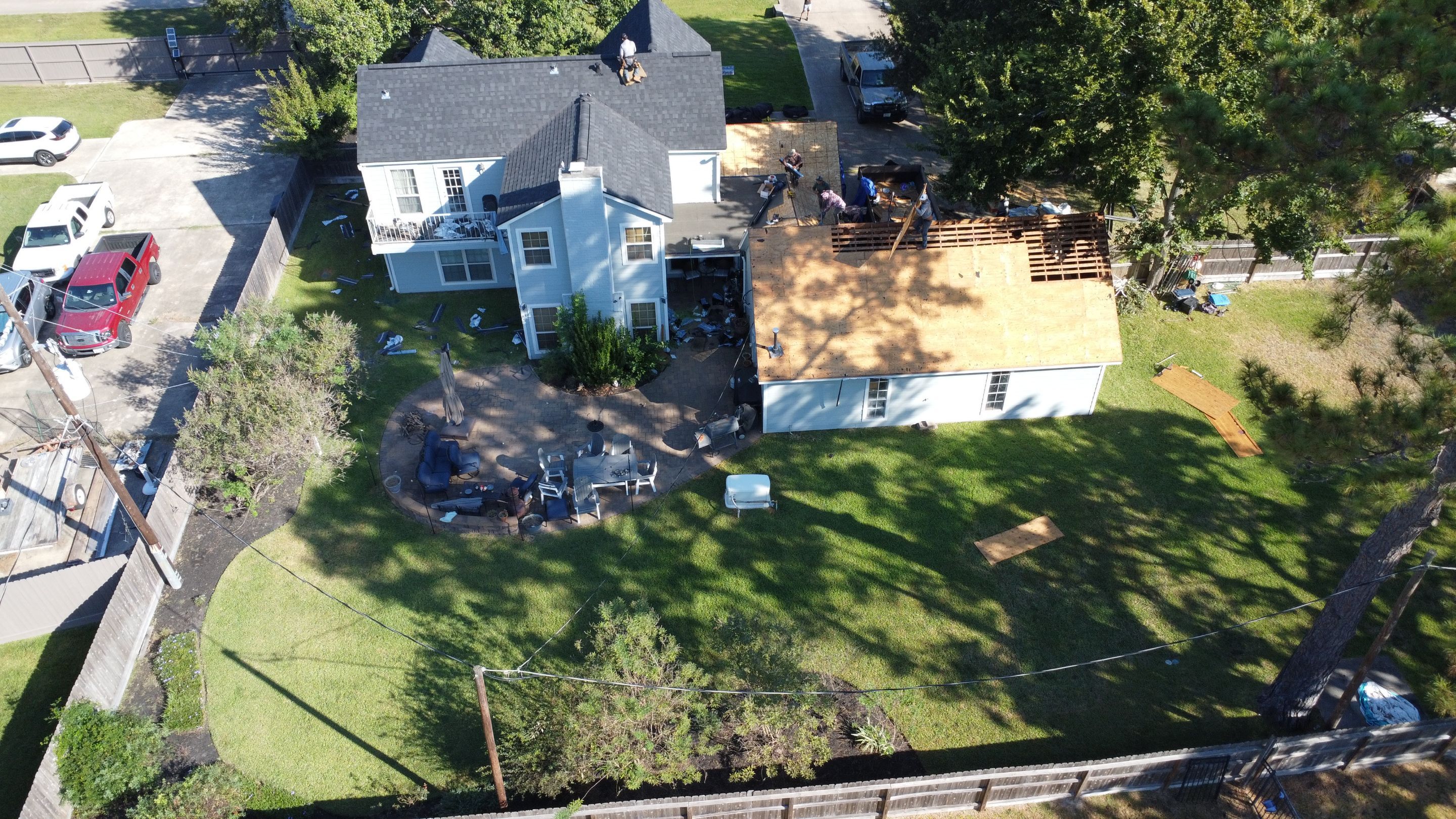 Project in Cypress, Texas by Roof Top Innovations