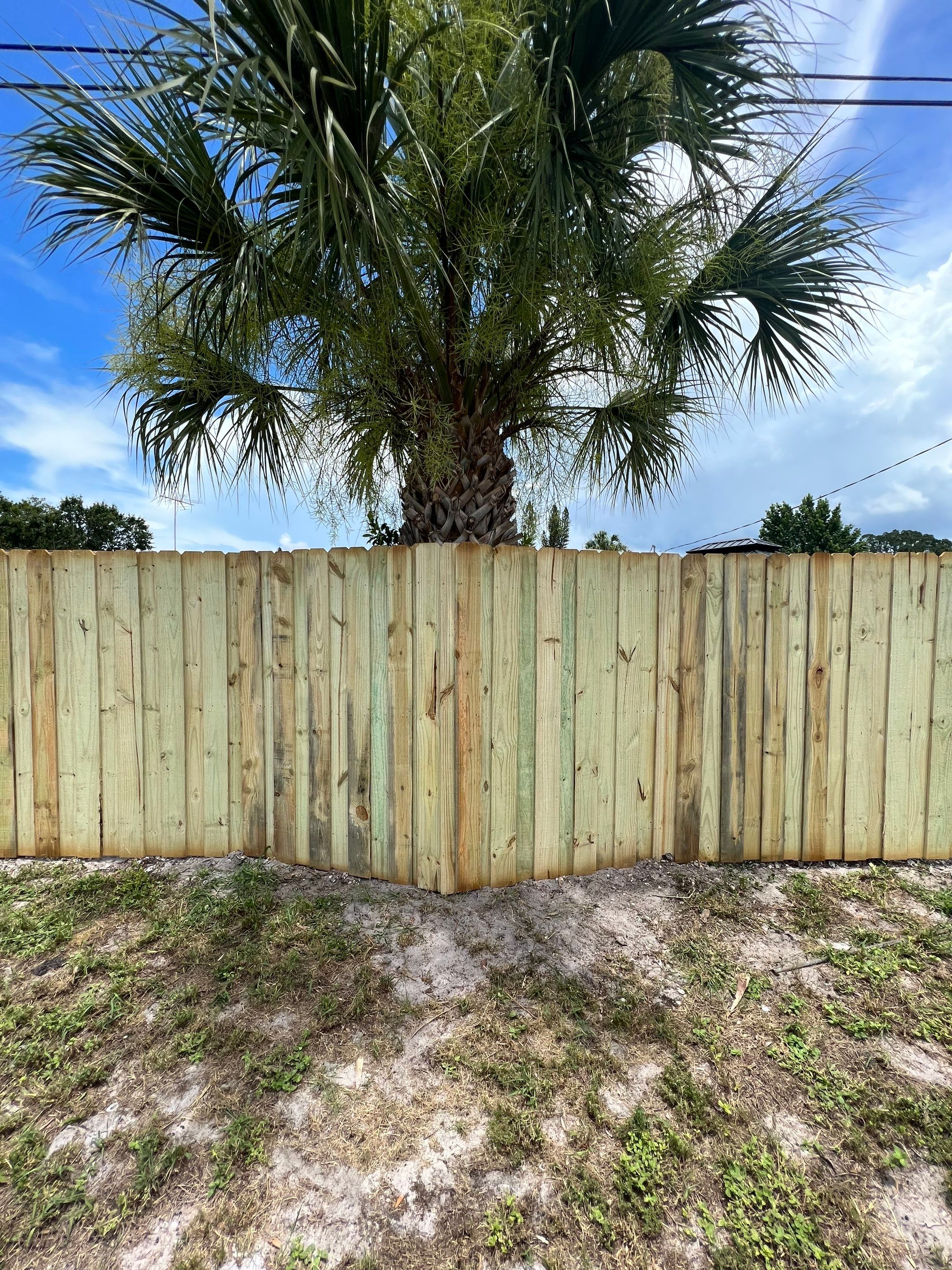 Bradenton, FL Wood Fence Installation using Board on Board Wood Fence by Asap fence and gates, LLC