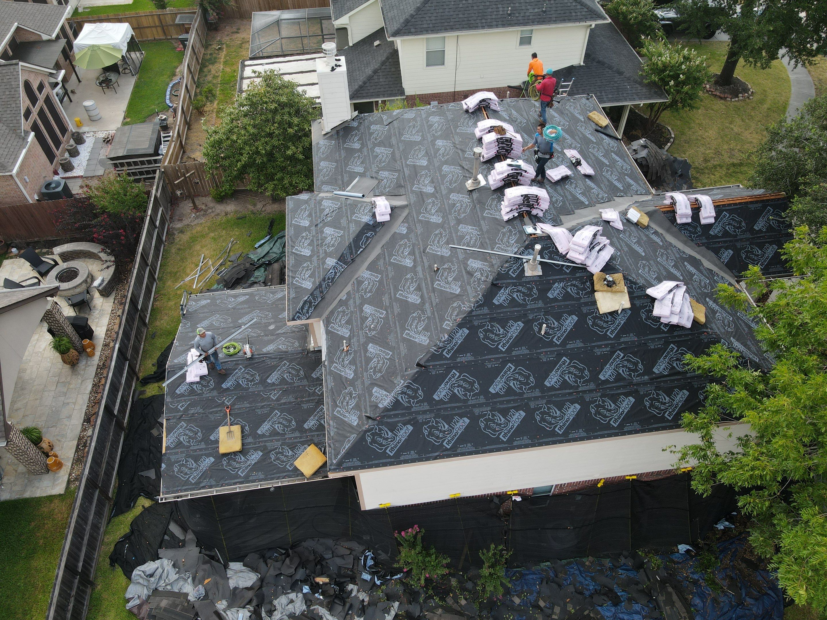 Residential Roofing Installation using Owen's Corning by Roof Concepts Construction