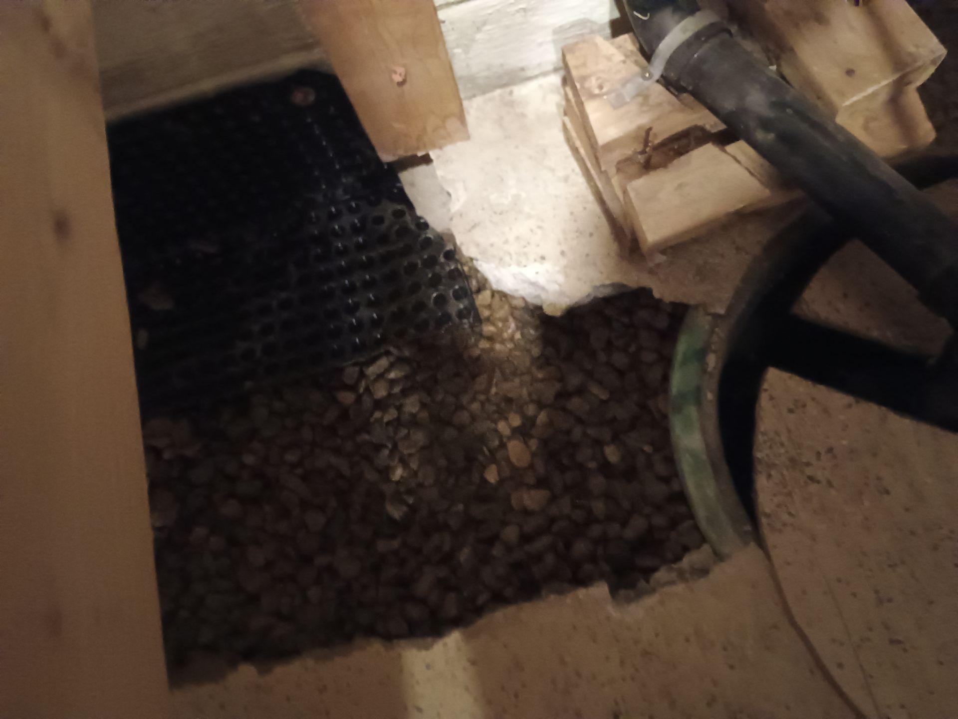 Drain tile for Kael in New Brighton by Waterproofing Northeast