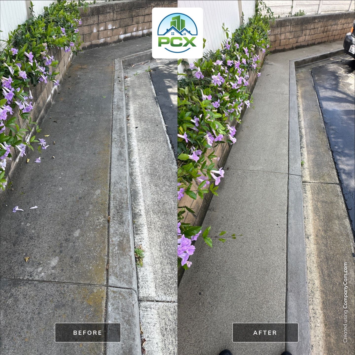 Laguna Hills Fence and Sidewalk Washing by Property Cleaning Experts, LLC