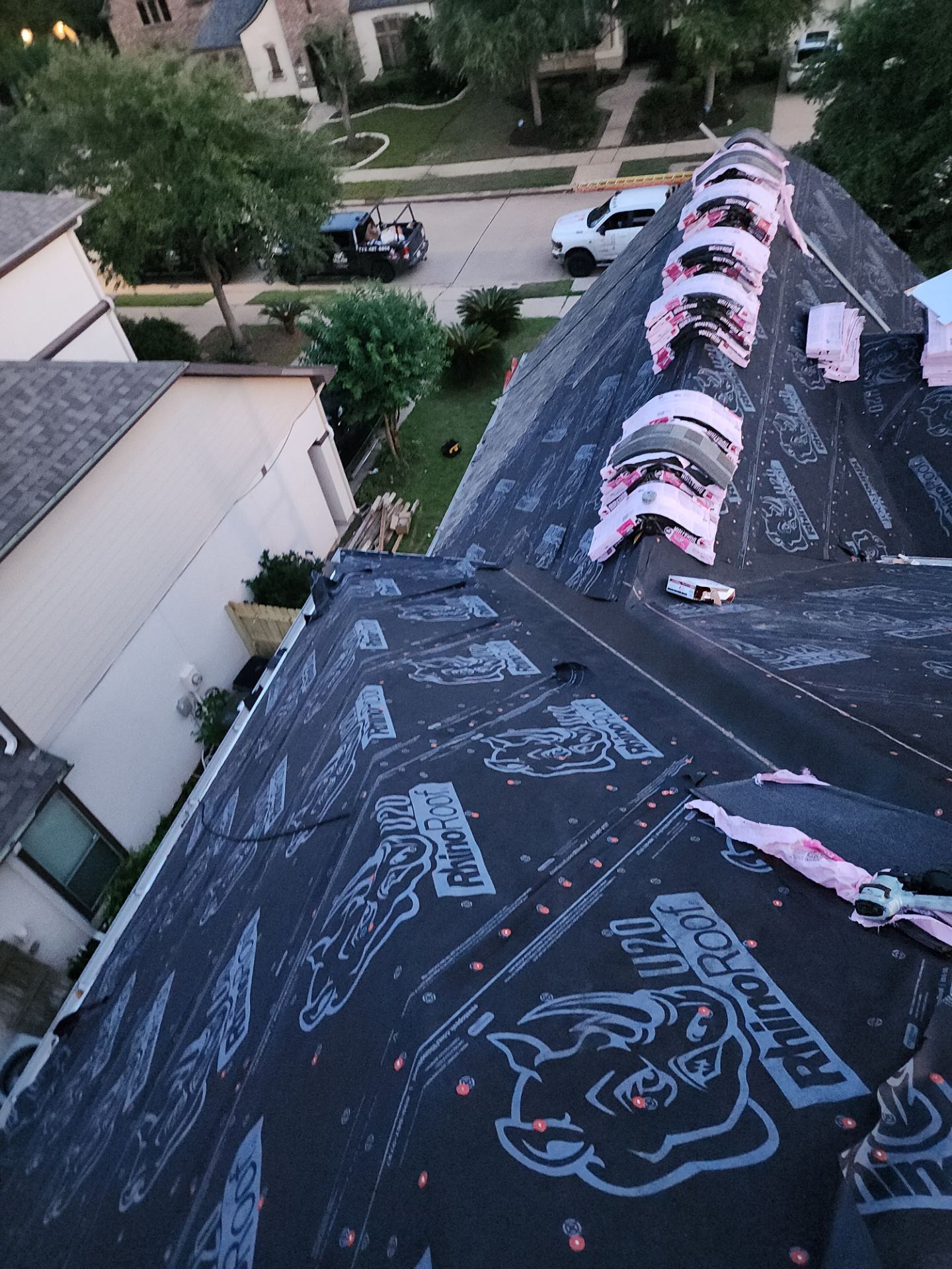 Residential Roofing Repair using Owen's Corning Duration (Lifetime) Shingles by Roof Repair Services LLC