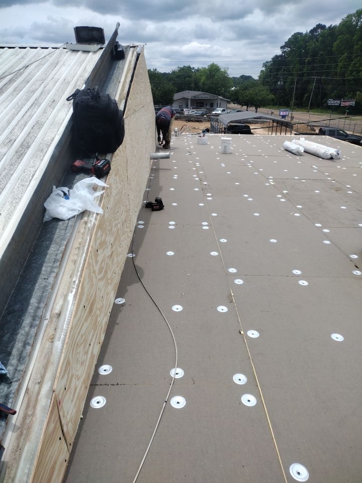 Office Building in Magnolia by Hostetler Roofing