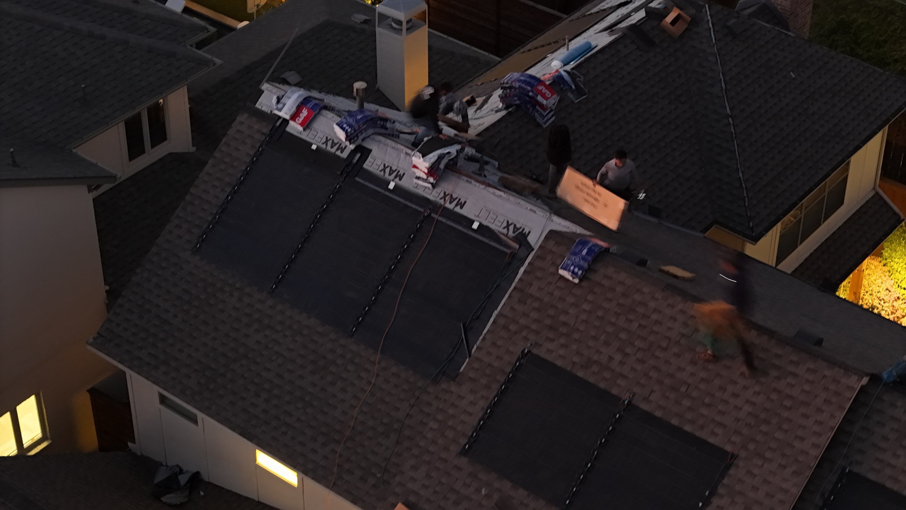 Residential Roof Replacement using GAF HDZ - Weathered Wood by Elite Roofing LLC