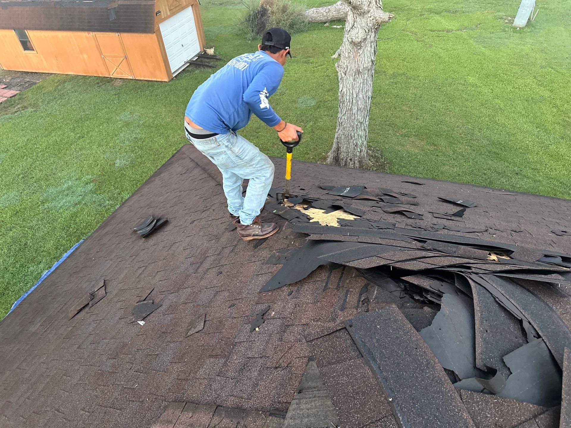 GAF HDZ TIMBERLINE BARKWOOD by Motion Roofing