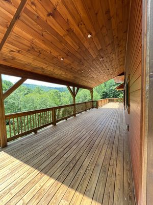 Cabin using Wood Sealant