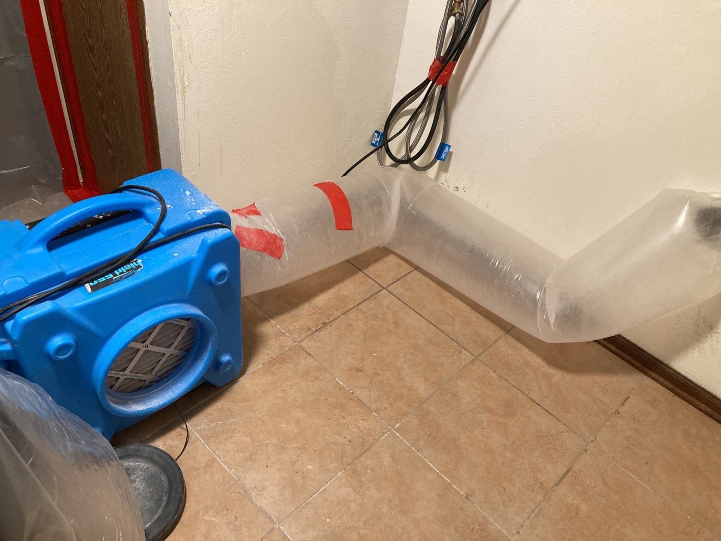 Mold Remediation using Containment by Accountable Home Services