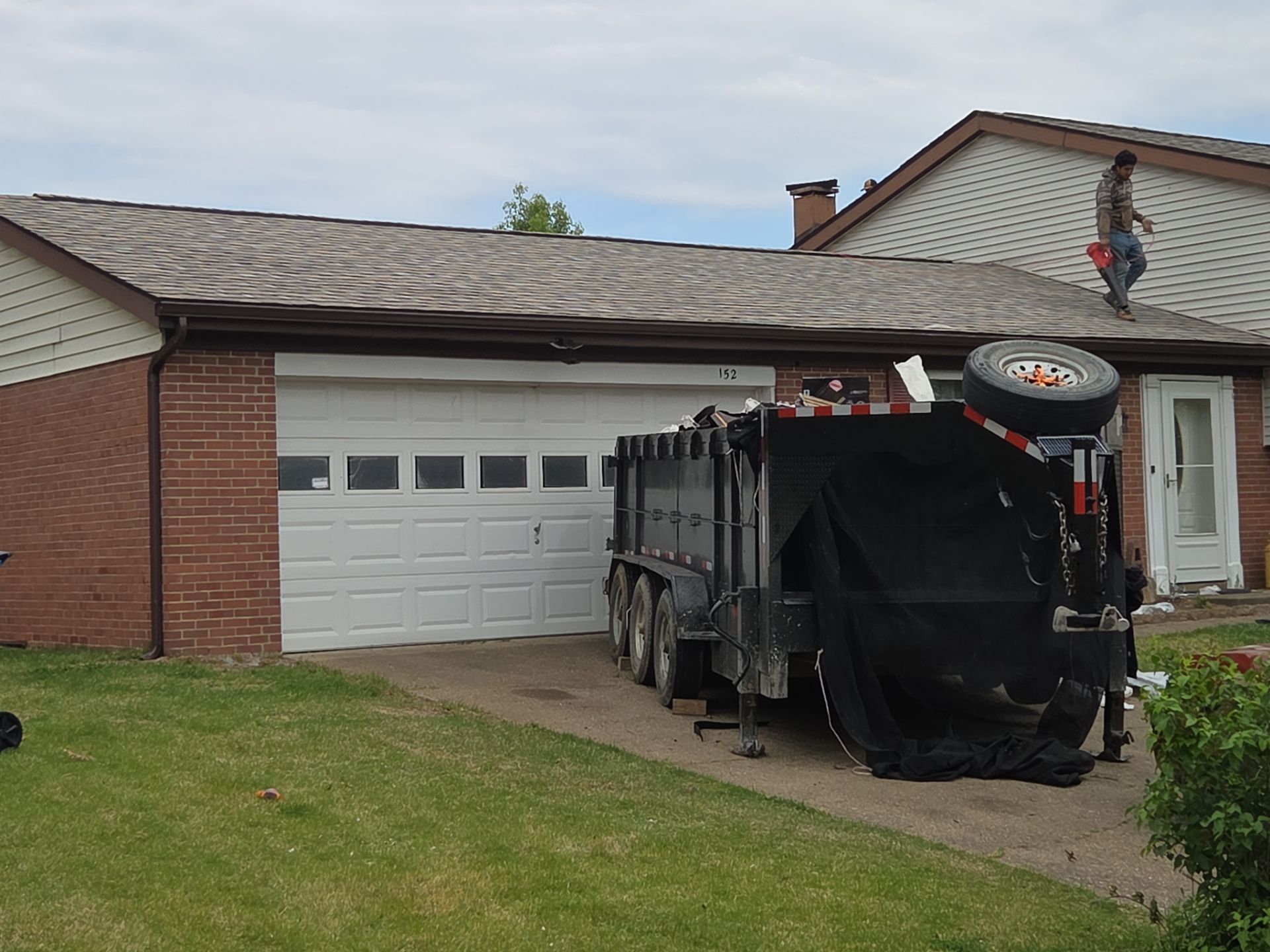 Full Residential Roof Replacement and Decking Installation in Ona, WV by Mr. Roofer