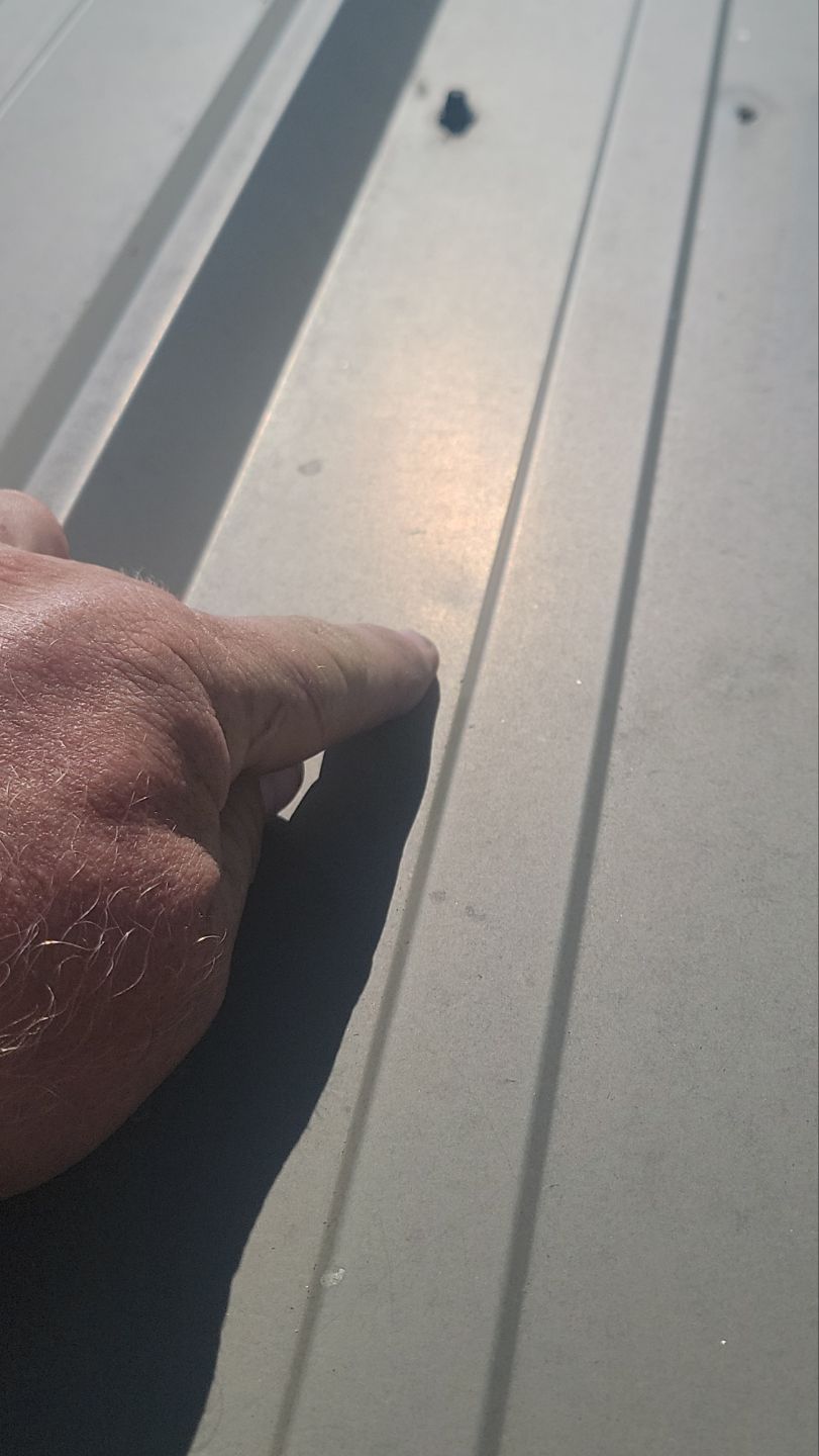 Commercial Roof Replacement – PBR Metal Panels After Hail Damage by ASAP Roofing & Restoration