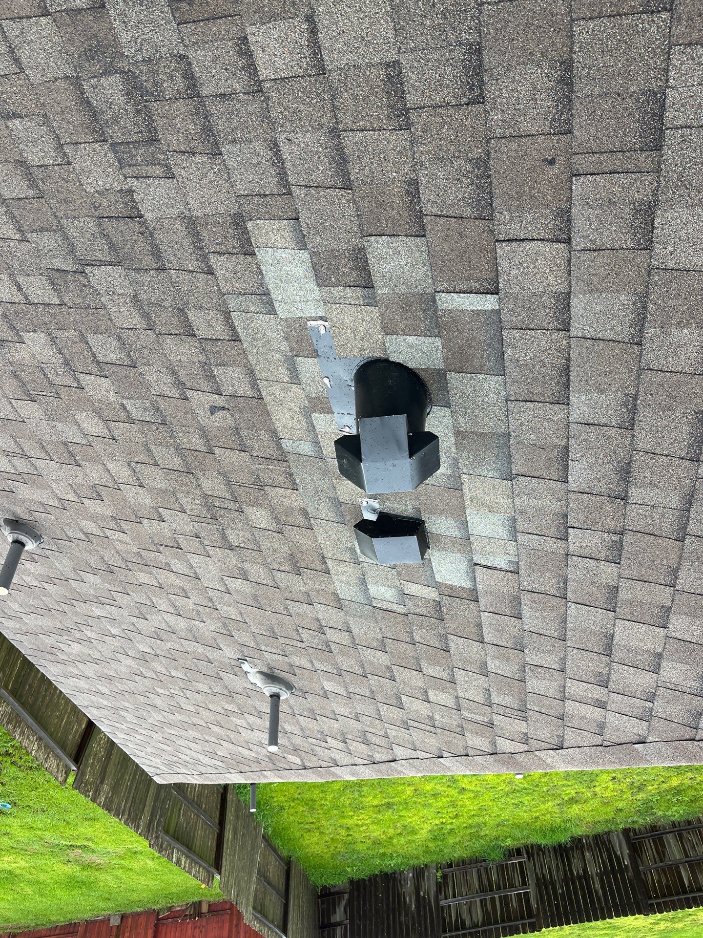 Hail Damage using Owen's Corning Duration (Lifetime) Shingles by Roof Repair Company