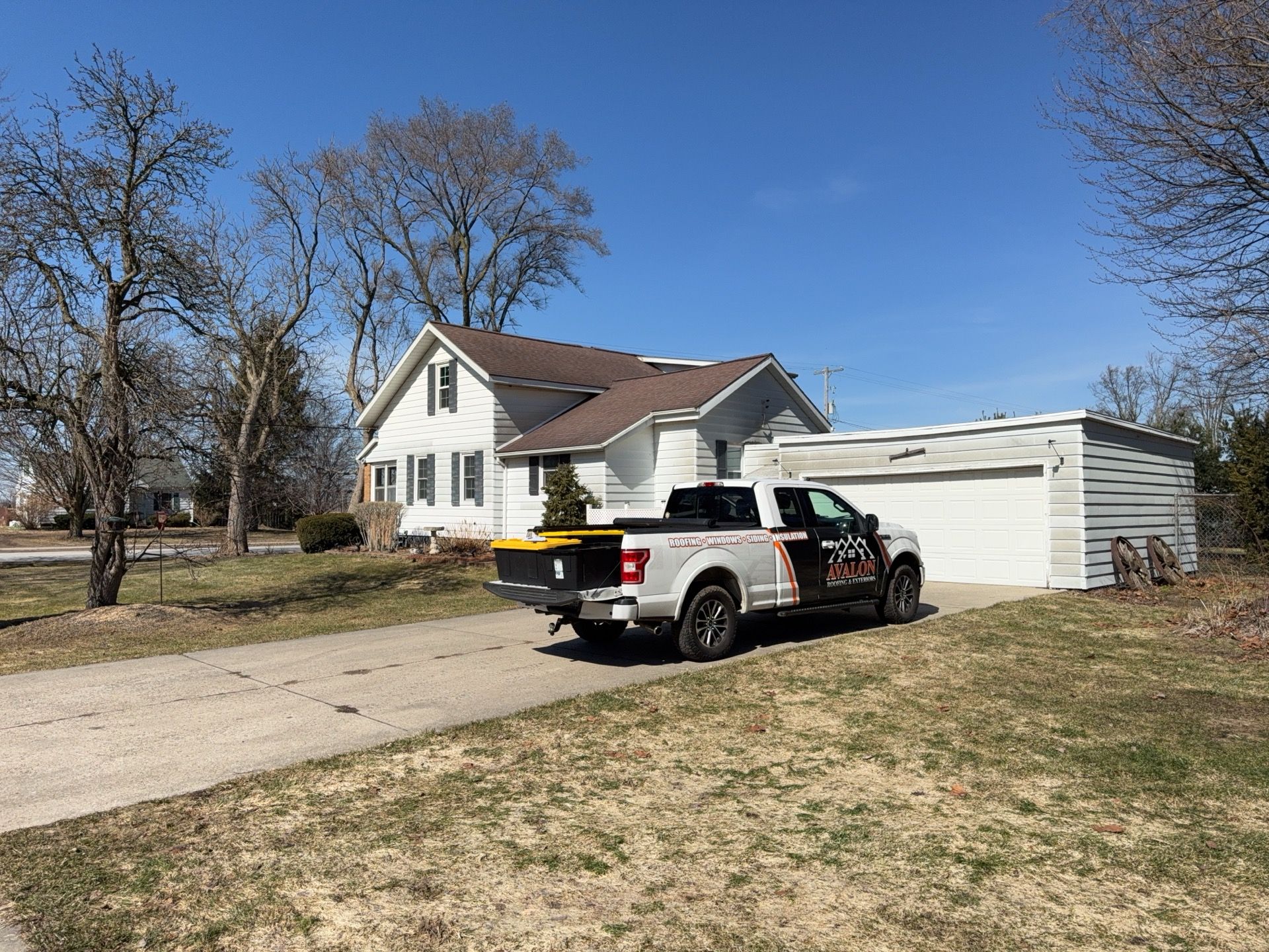 Siding Installation using Royal Brand Siding by Avalon Roofing and Exteriors