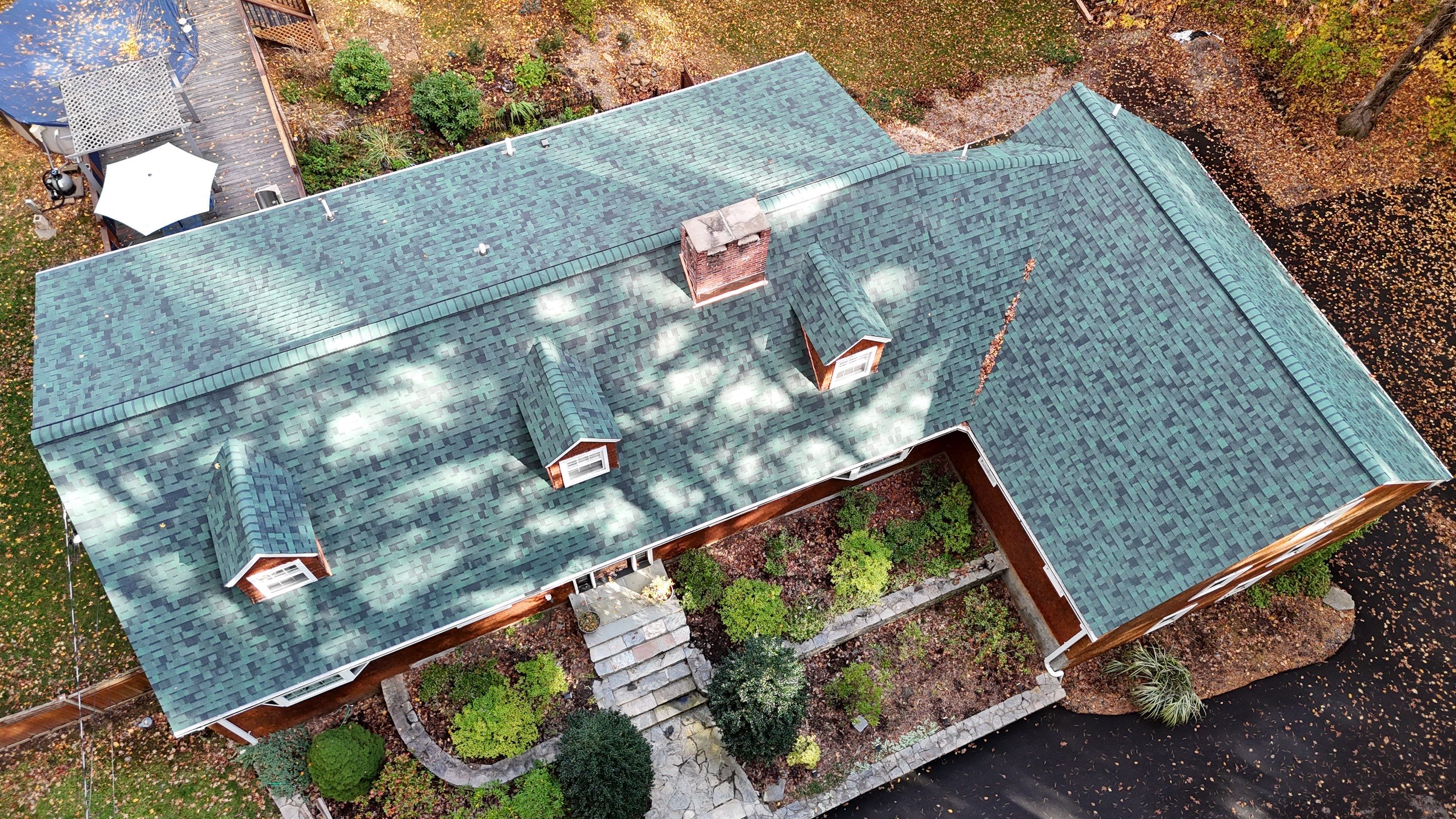 Owens Corning Duration : Chateau Green with Copper Accents in Avon, CT by Golden Shield Roofing