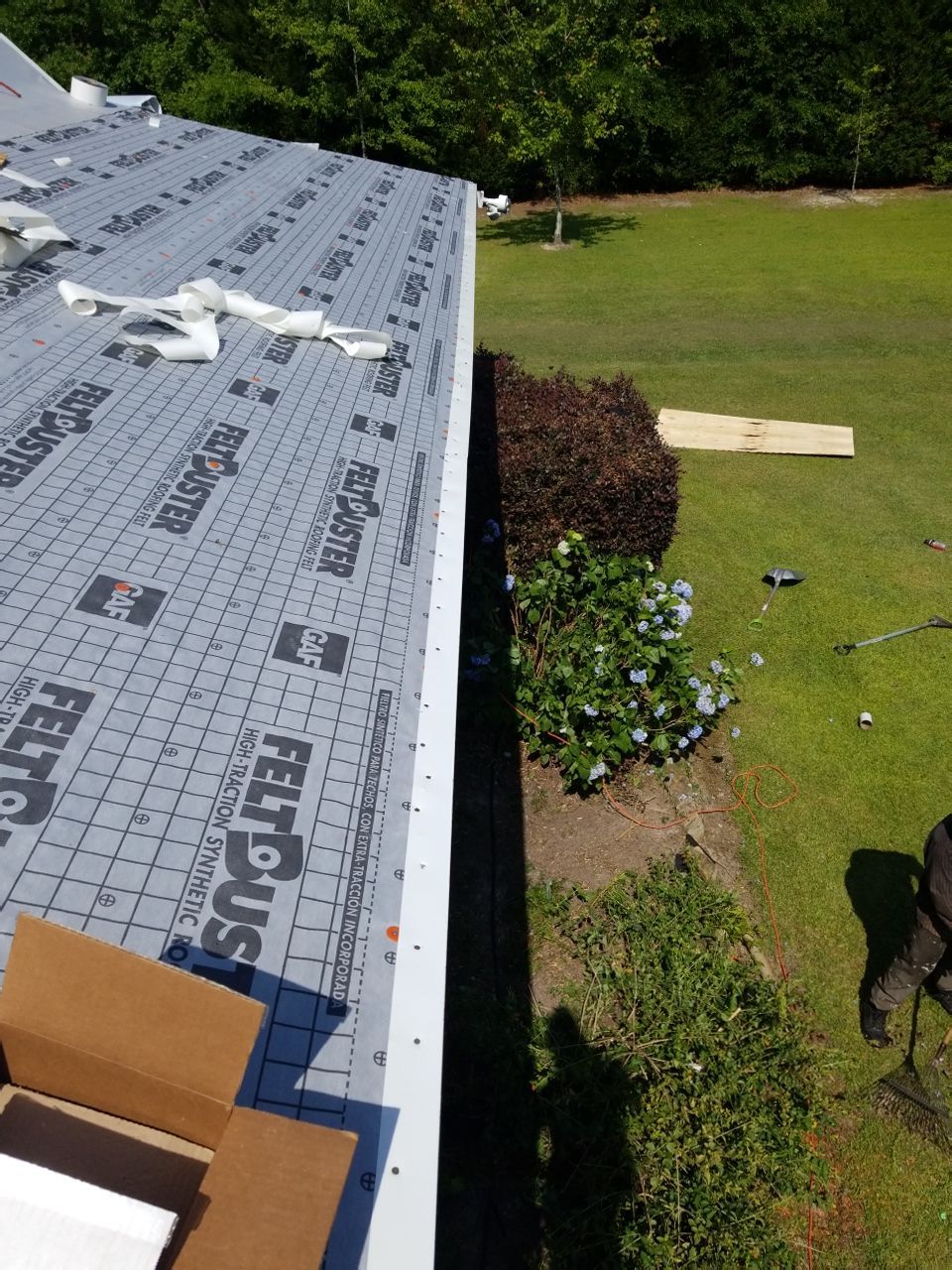 Residential Roofing Installation using Roof Replacement by American Roofing & Construction LLC