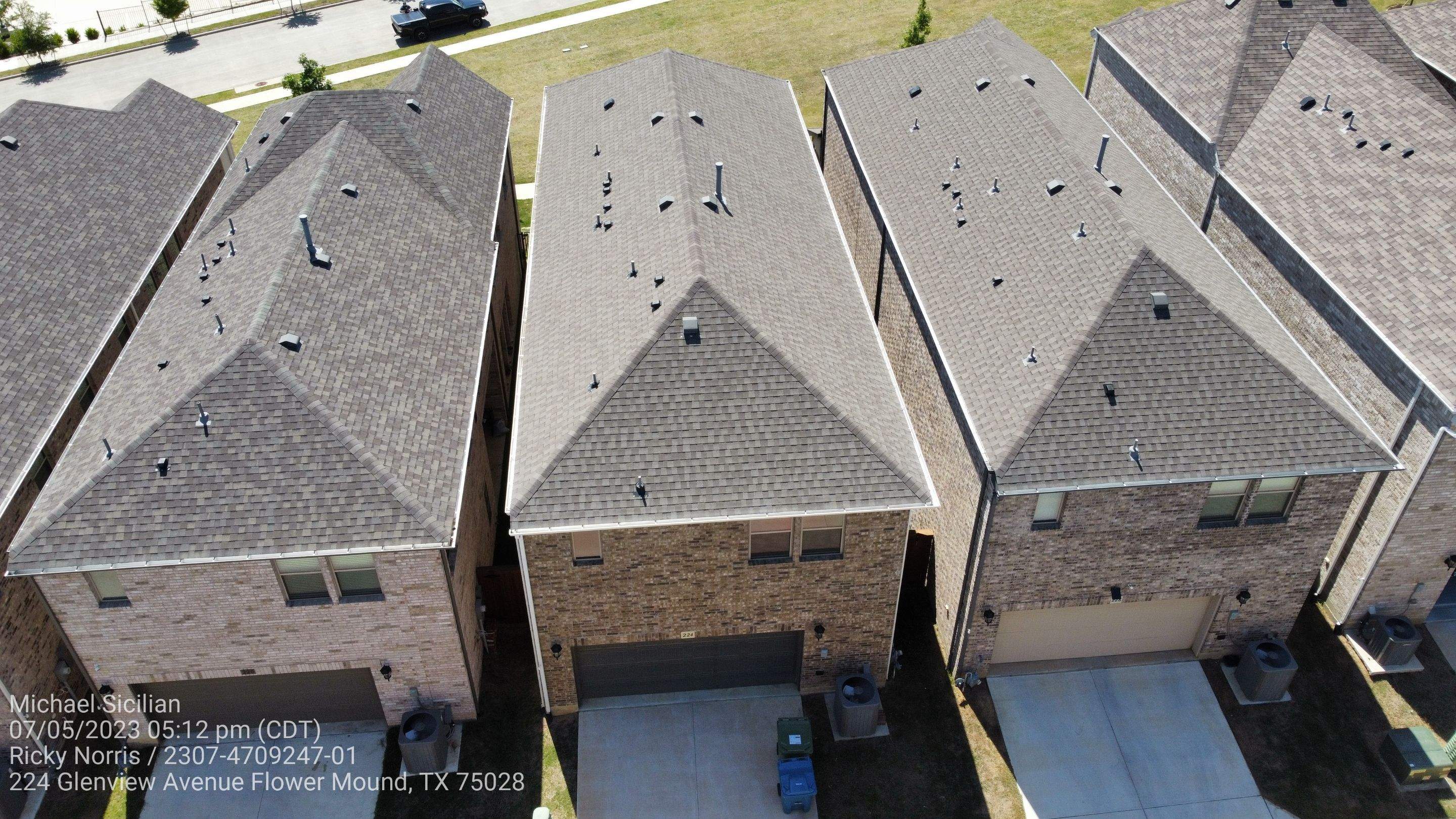 Project in Flower Mound by Zeus Exteriors