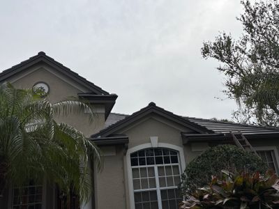 Residential Roofing Installation using roofing tiles from Eagle Roofing Products!