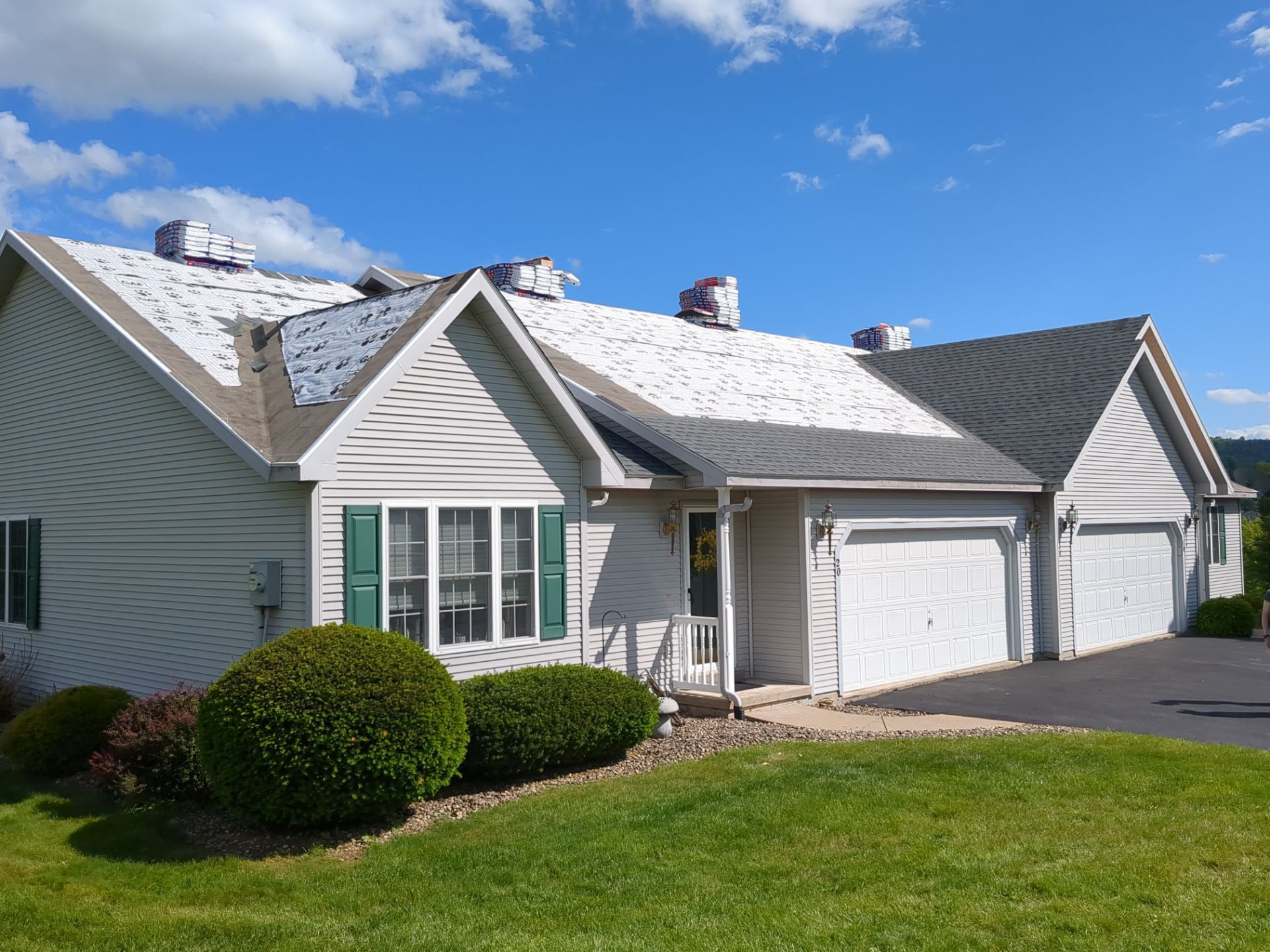 Pewter Gray Shingle Roof and Gutter Replacement in Elysburg by Esh Builders