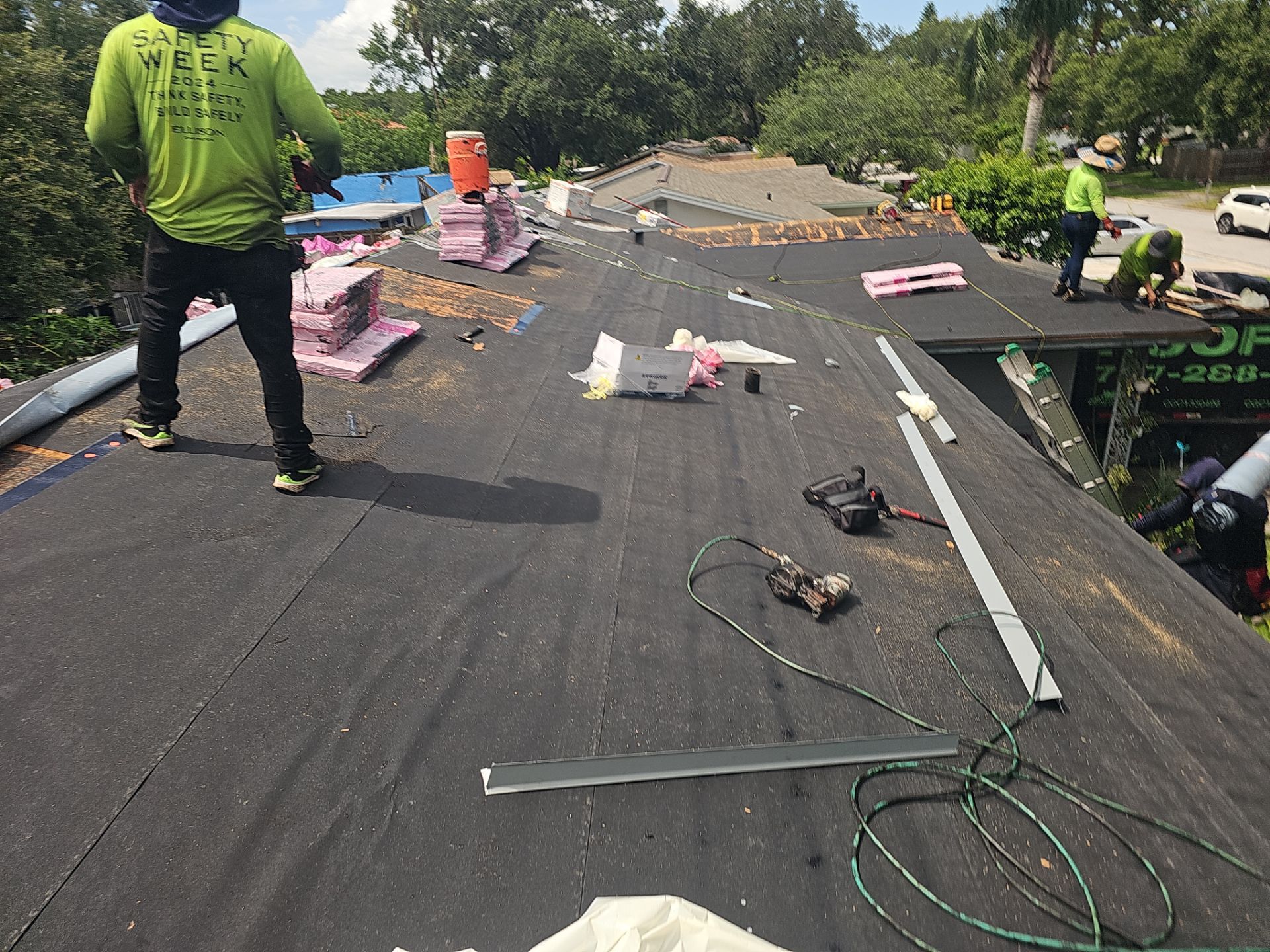 Project in Clearwater 33760 by Mitchell Roofing Company LLC 