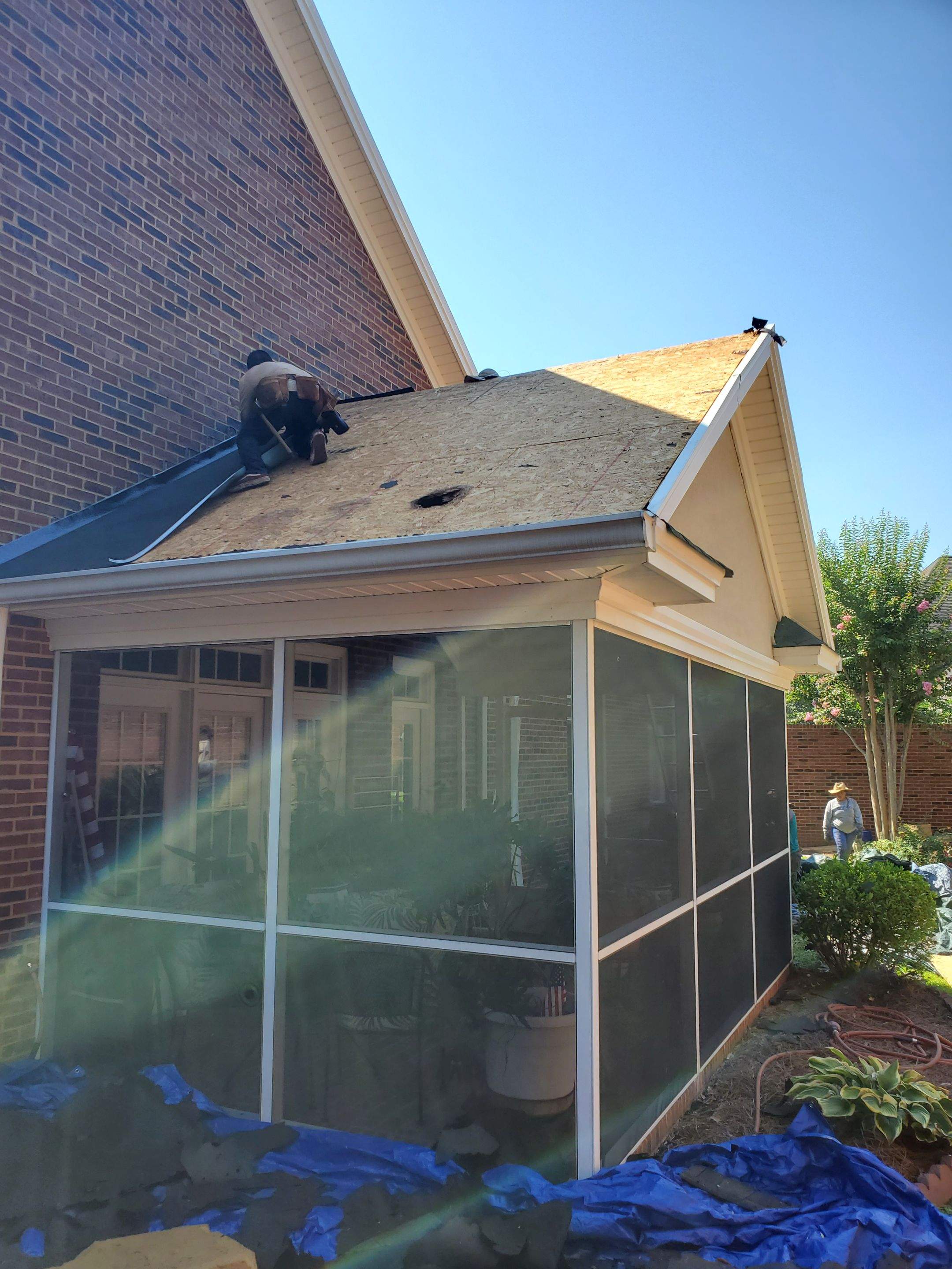 Residential Roofing Installation using Owens Corning® Oakridge Estate Gray by Indigo State Roofing