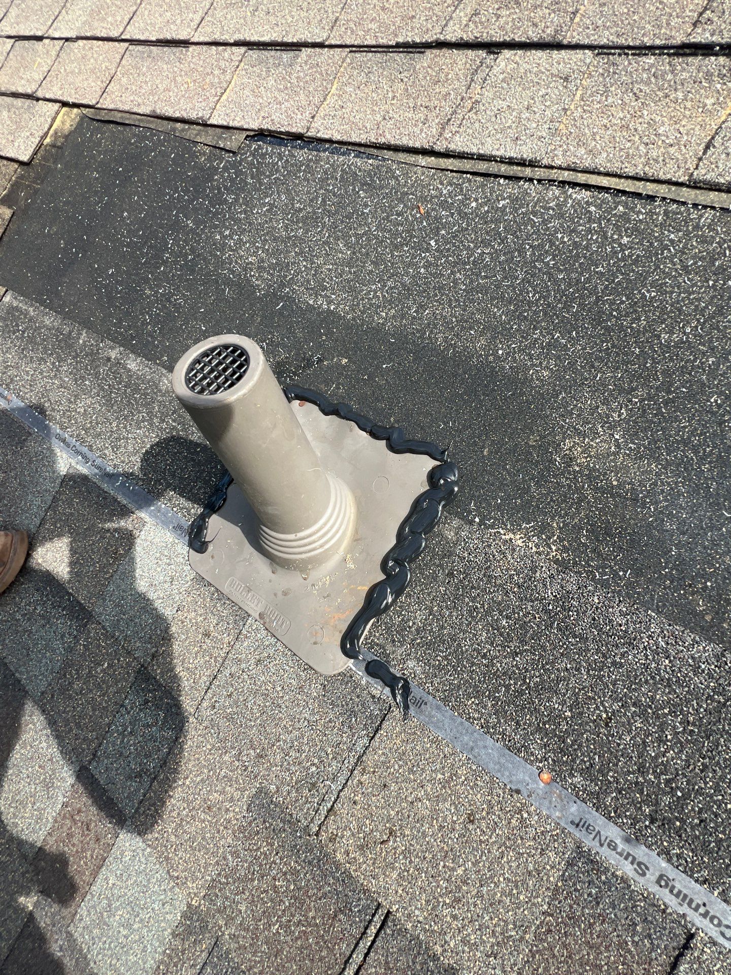 Hail Damage using Owen's Corning Duration (Lifetime) Shingles by Roof Repair Company
