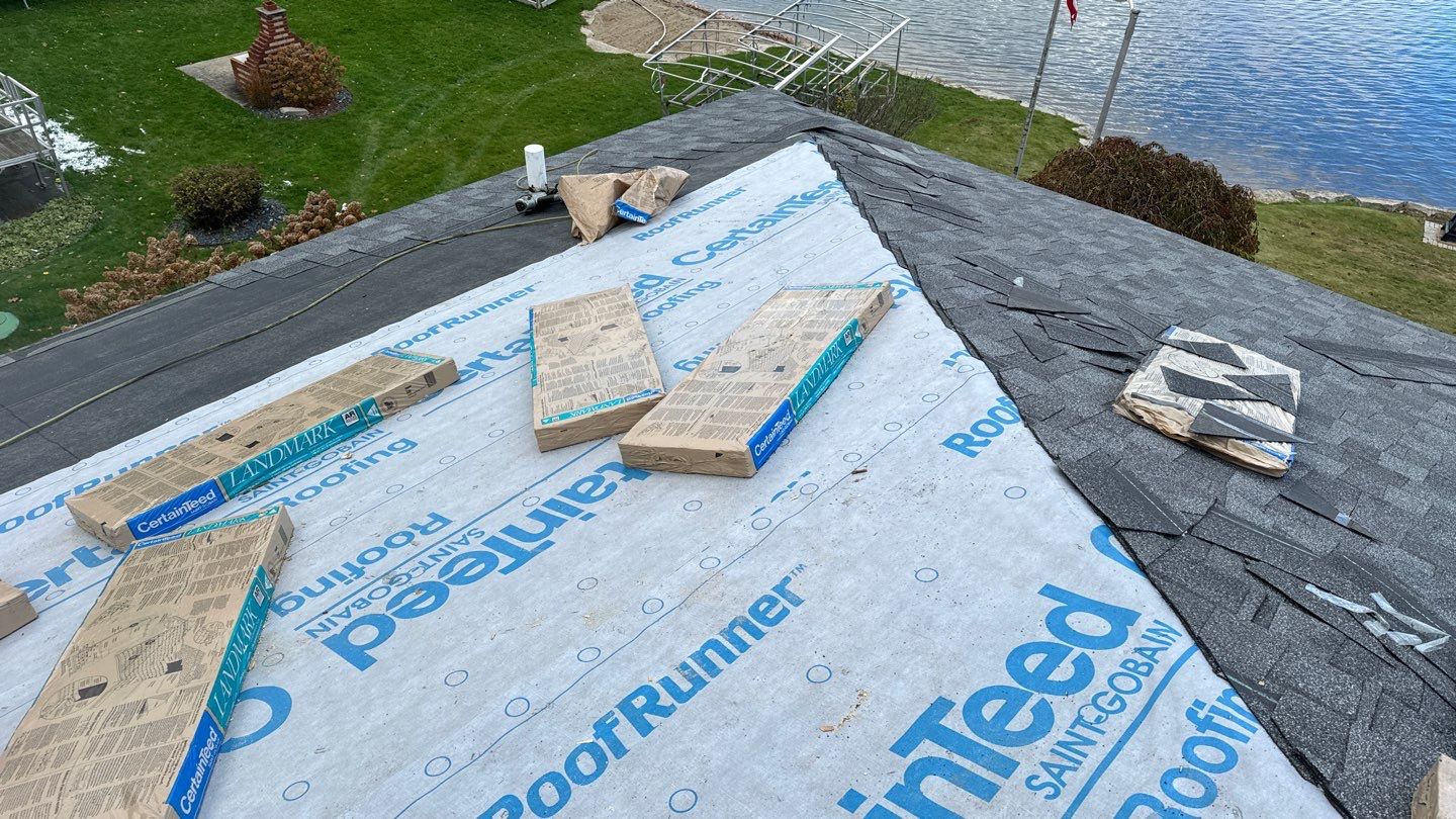 Roof Replacement using CertainTeed Landmark by 180 Contractors