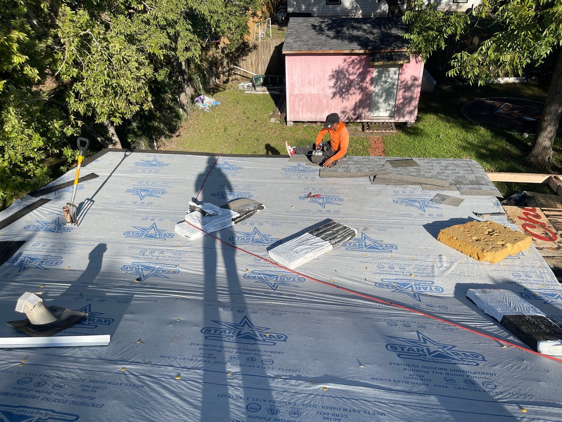 Residential Roofing Installation using Atlas Pinnacle® Pristine Pewter by CAP Roofing and Construction LLC